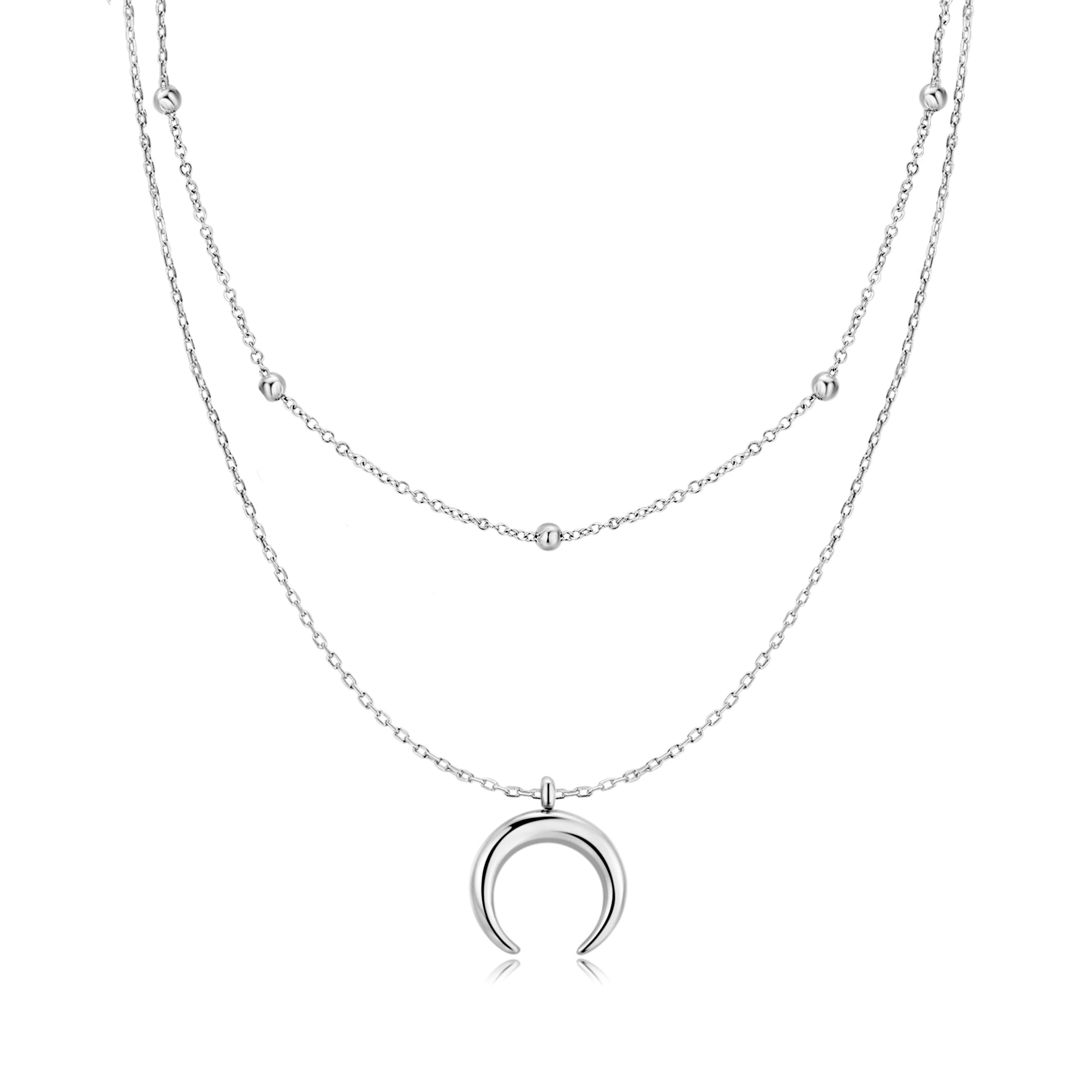 Collana "Mezzaluna Palle" - Chiara Jewels