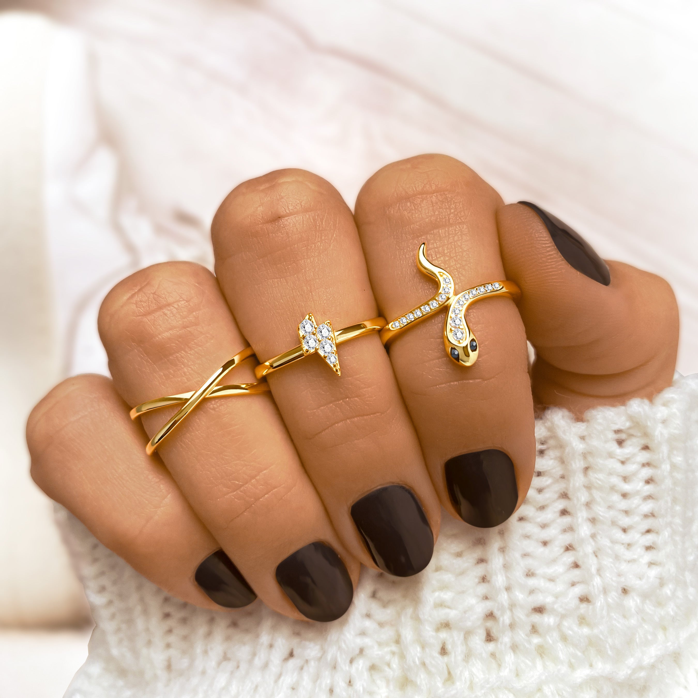 Anello Midi Doppio - Chiara Jewels
