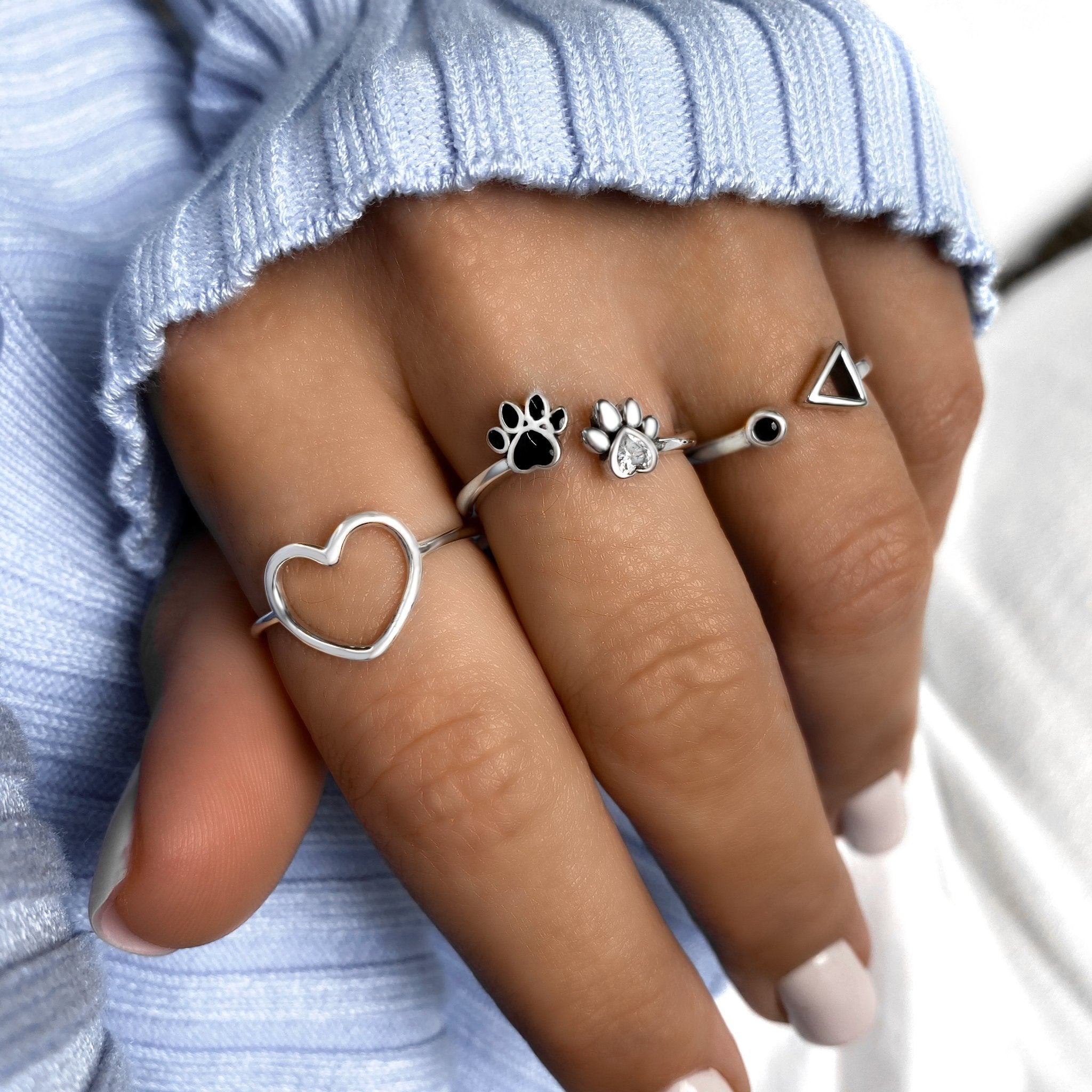 Anello "Cuore Minimale" - Chiara Jewels