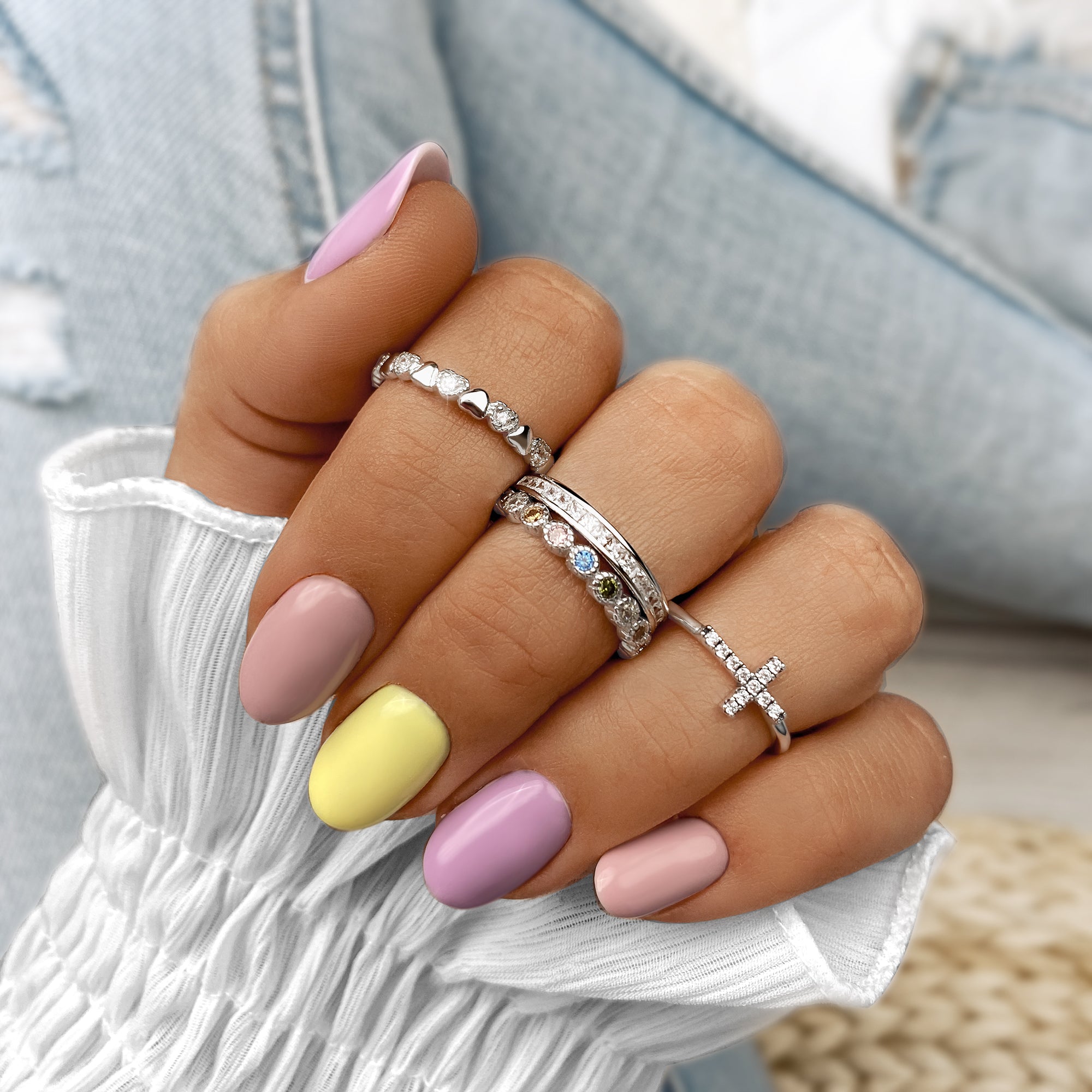 Anello Croce Religiosa - Chiara Jewels