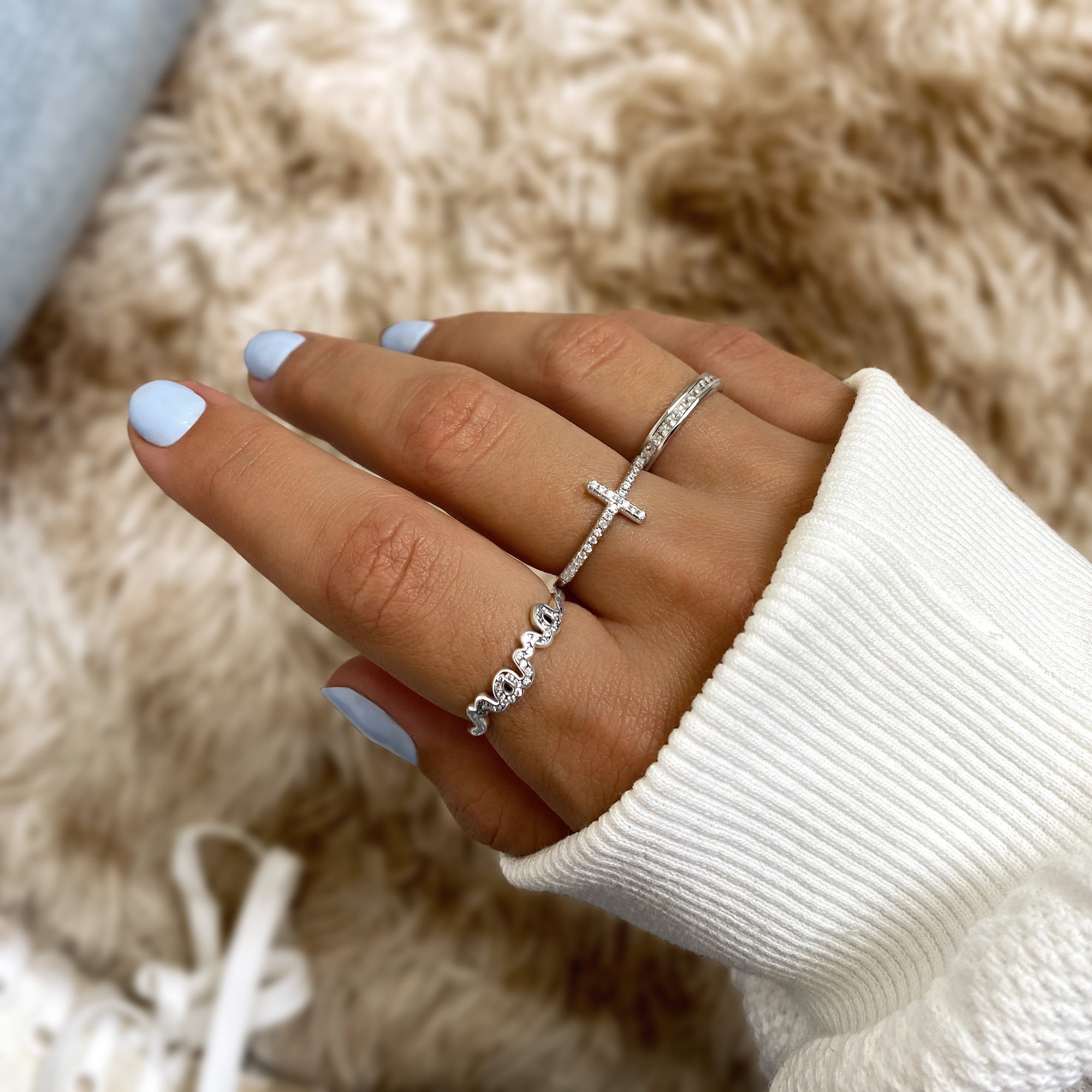 Anello Mama Strass - Chiara Jewels