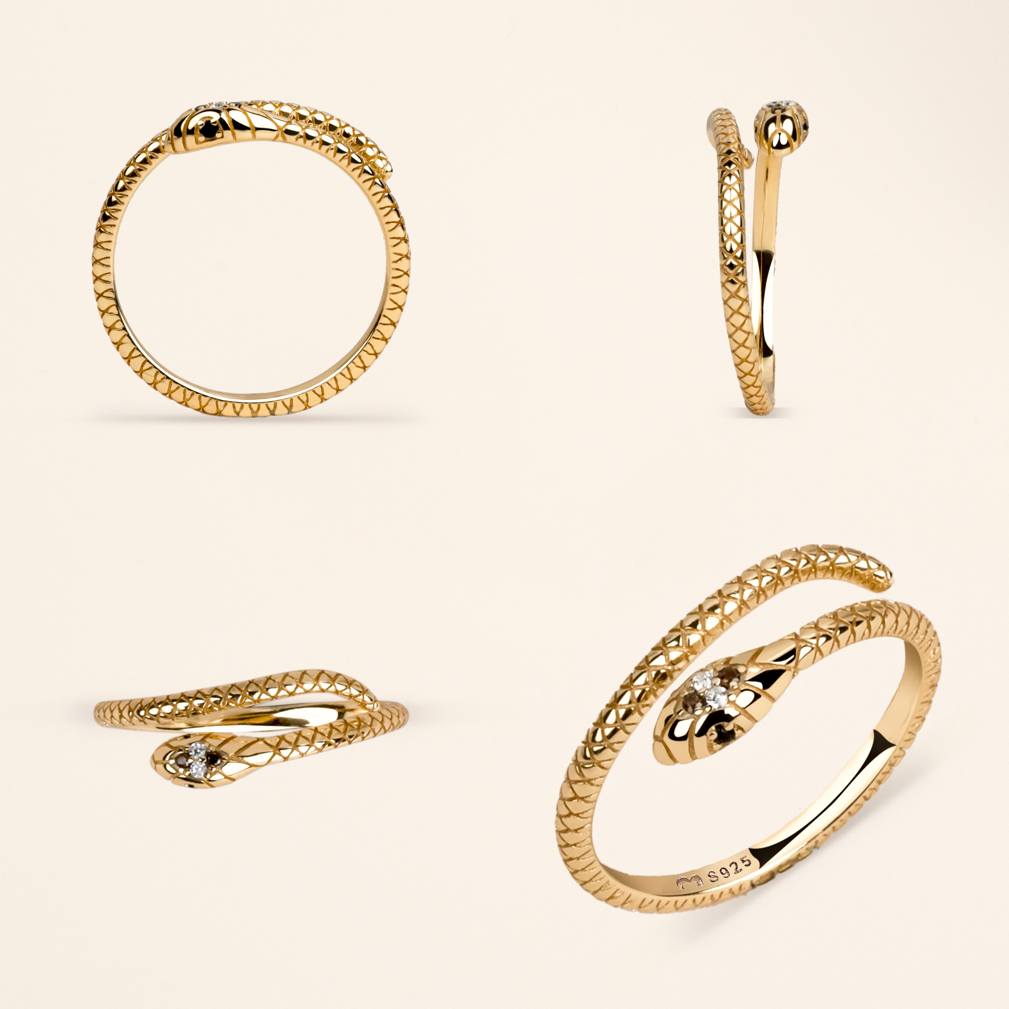 Anello "Snake" - Chiara Jewels