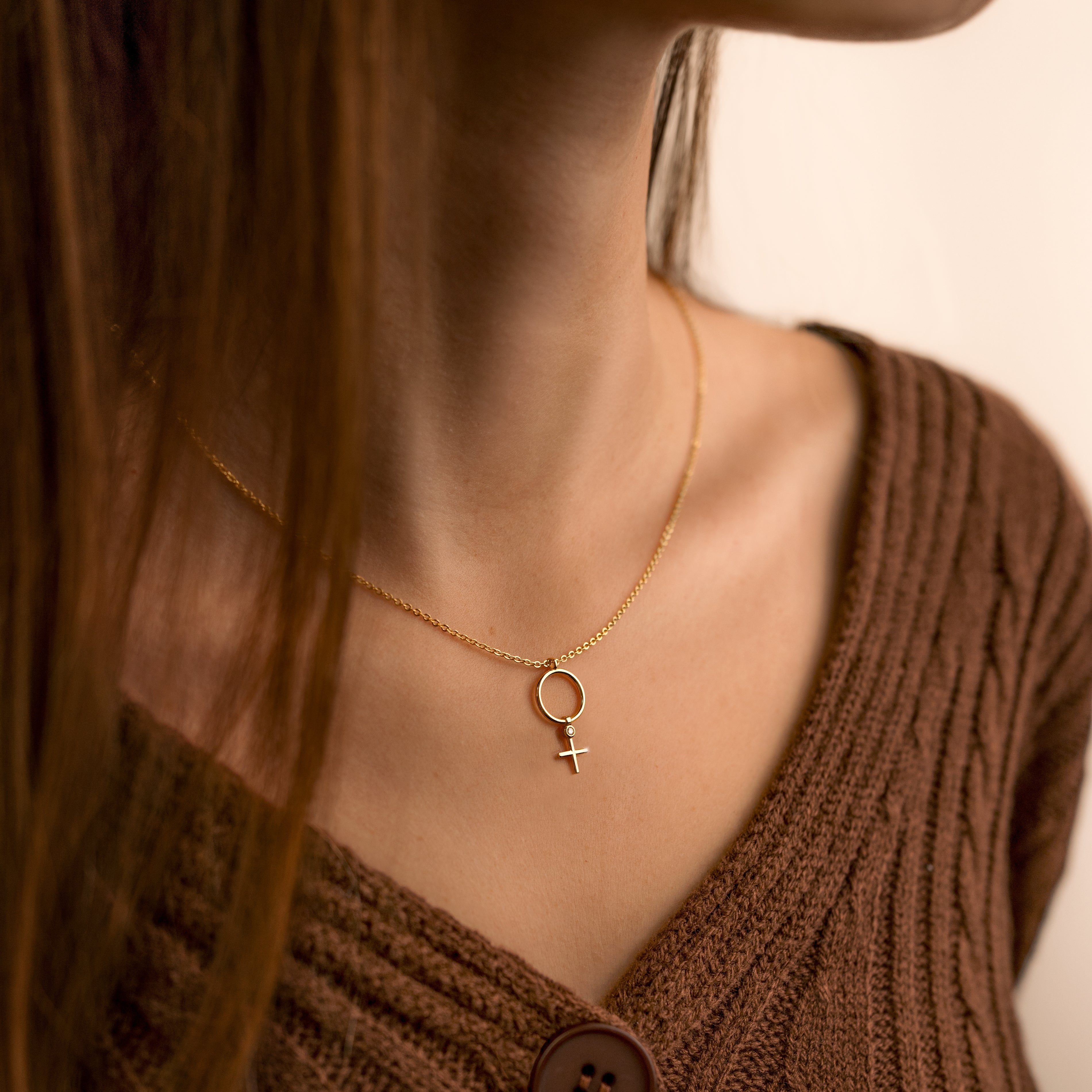 Collana "Cerchio e Croce" - Chiara Jewels