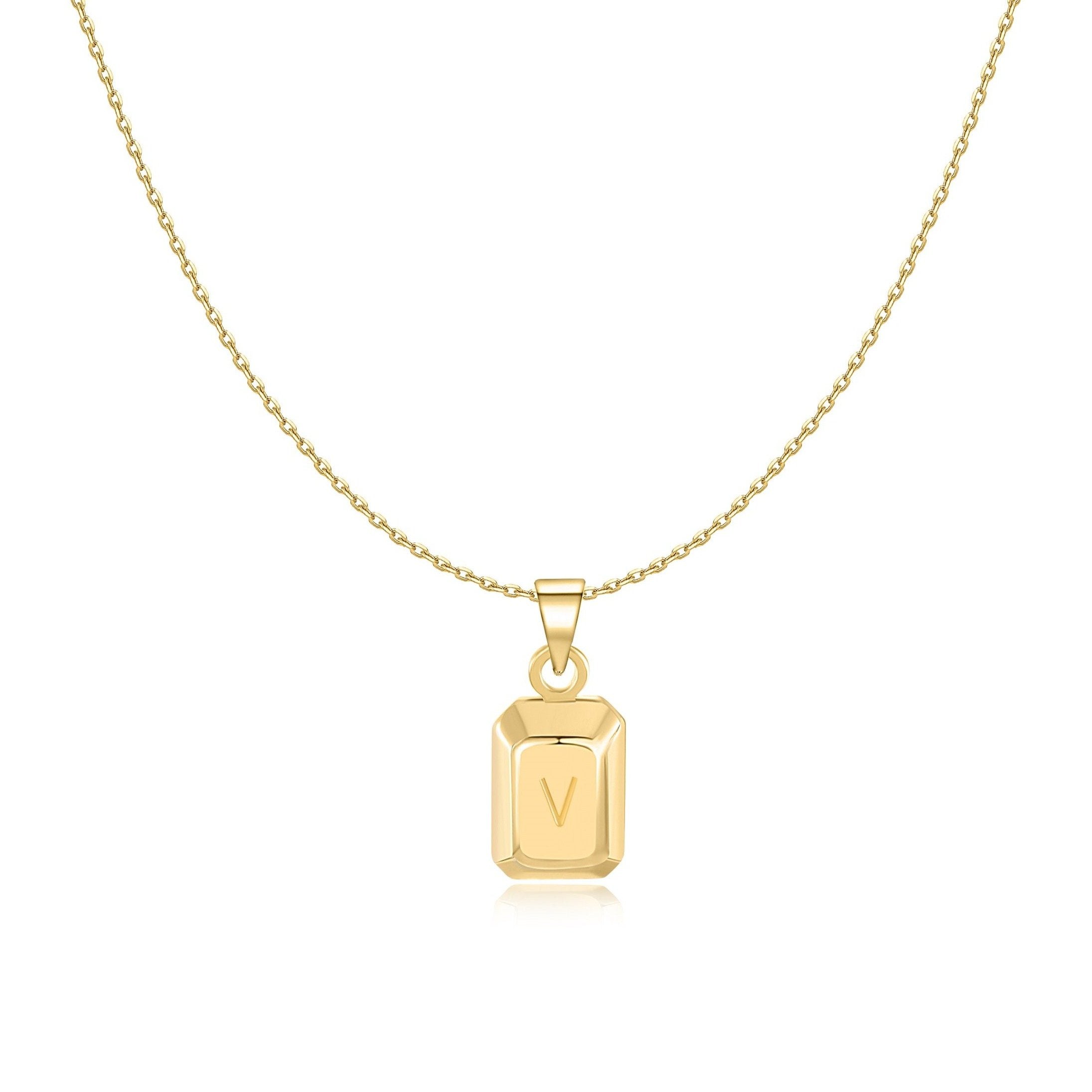 Collana "Lingotto Iniziale" - Chiara Jewels