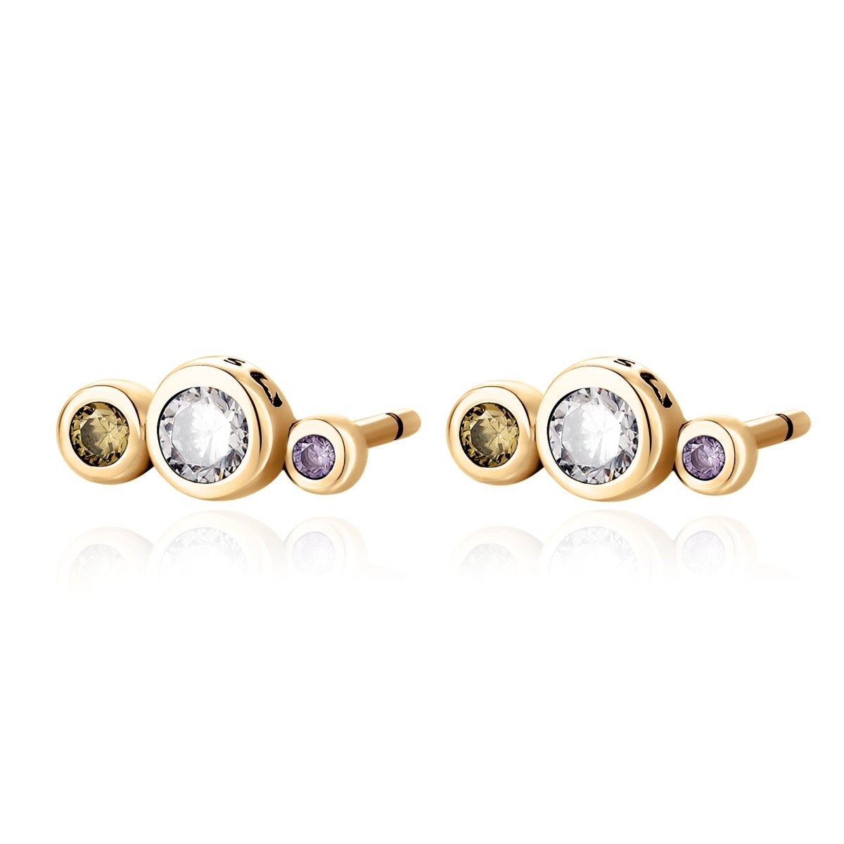 Orecchini "Tre Luminosi" - Chiara Jewels