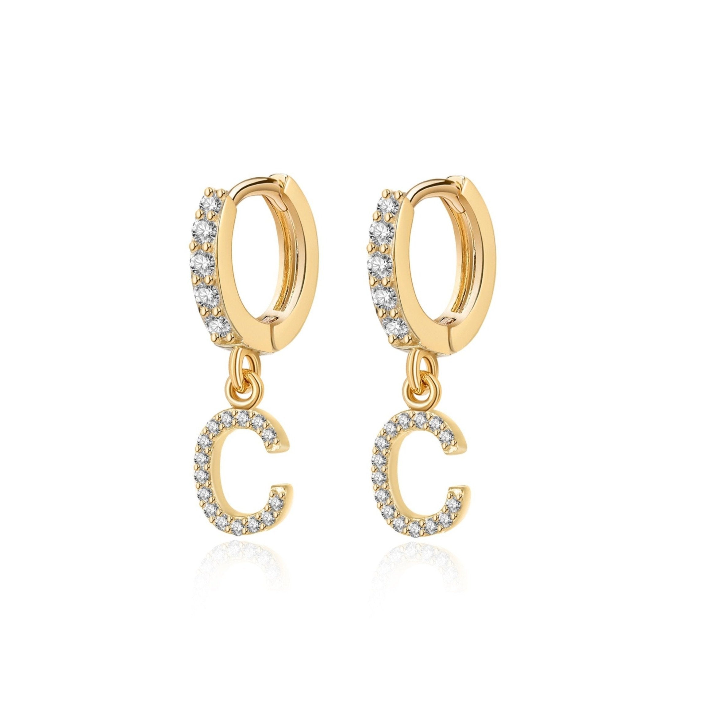 Orecchini "Cerchi Iniziali" - Chiara Jewels