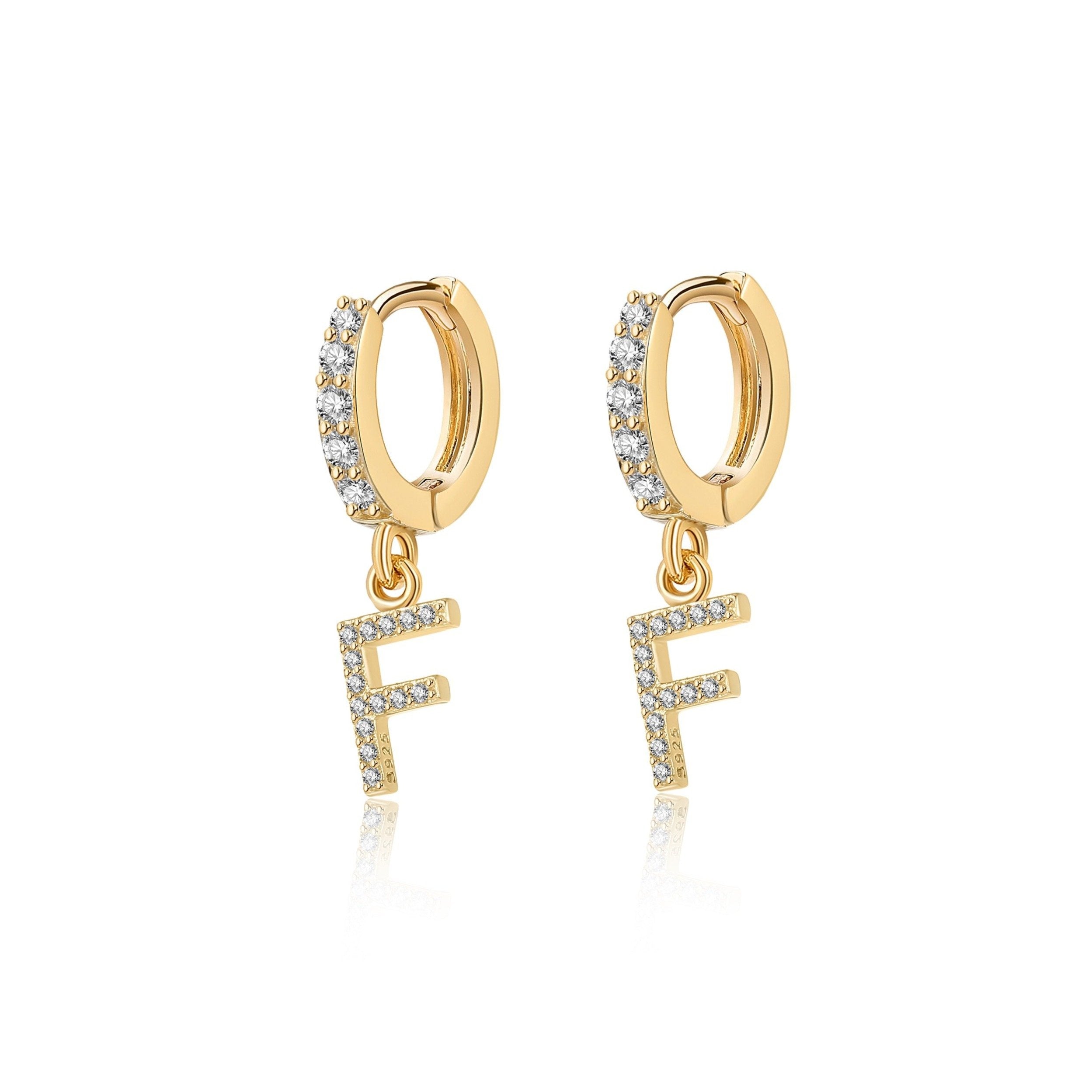 Orecchini "Cerchi Iniziali" - Chiara Jewels