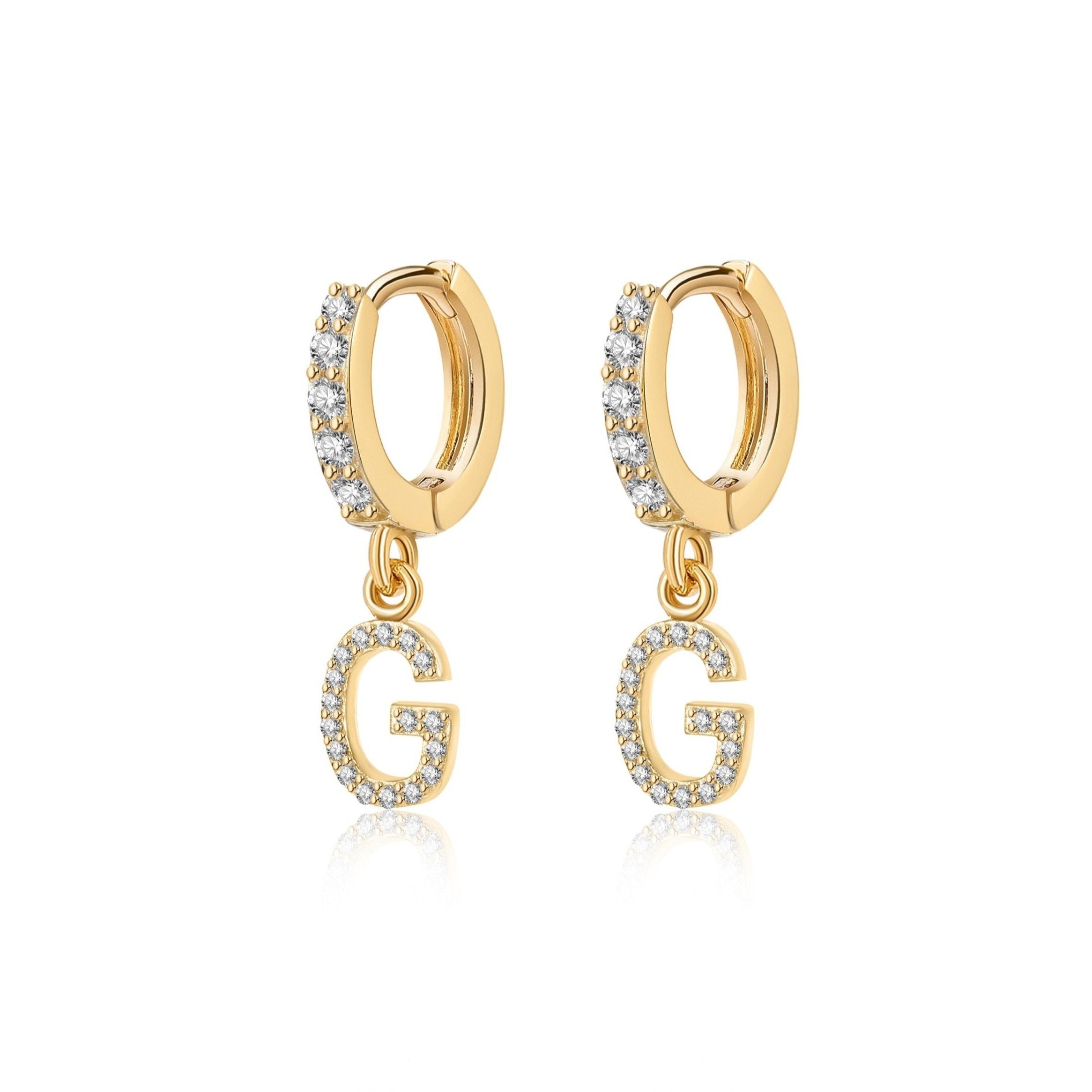 Orecchini "Cerchi Iniziali" - Chiara Jewels