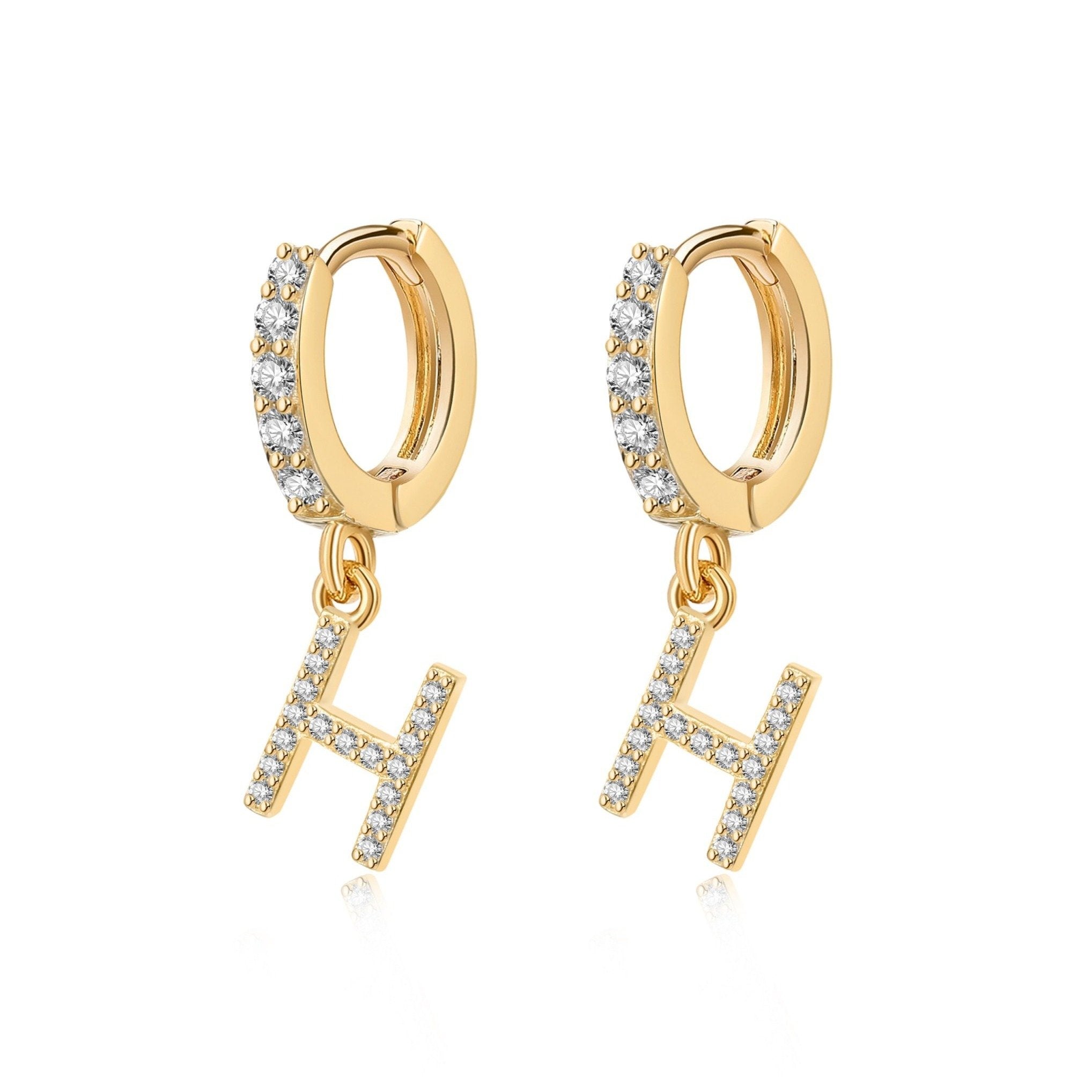 Orecchini "Cerchi Iniziali" - Chiara Jewels