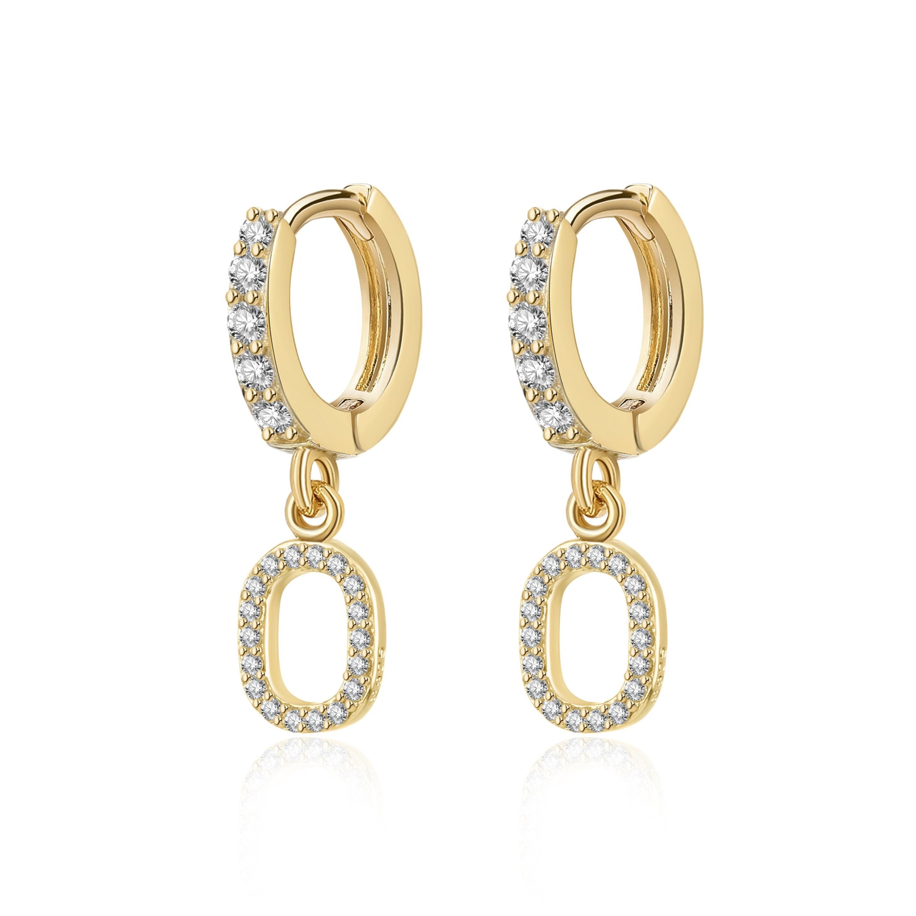 Orecchini "Cerchi Iniziali" - Chiara Jewels