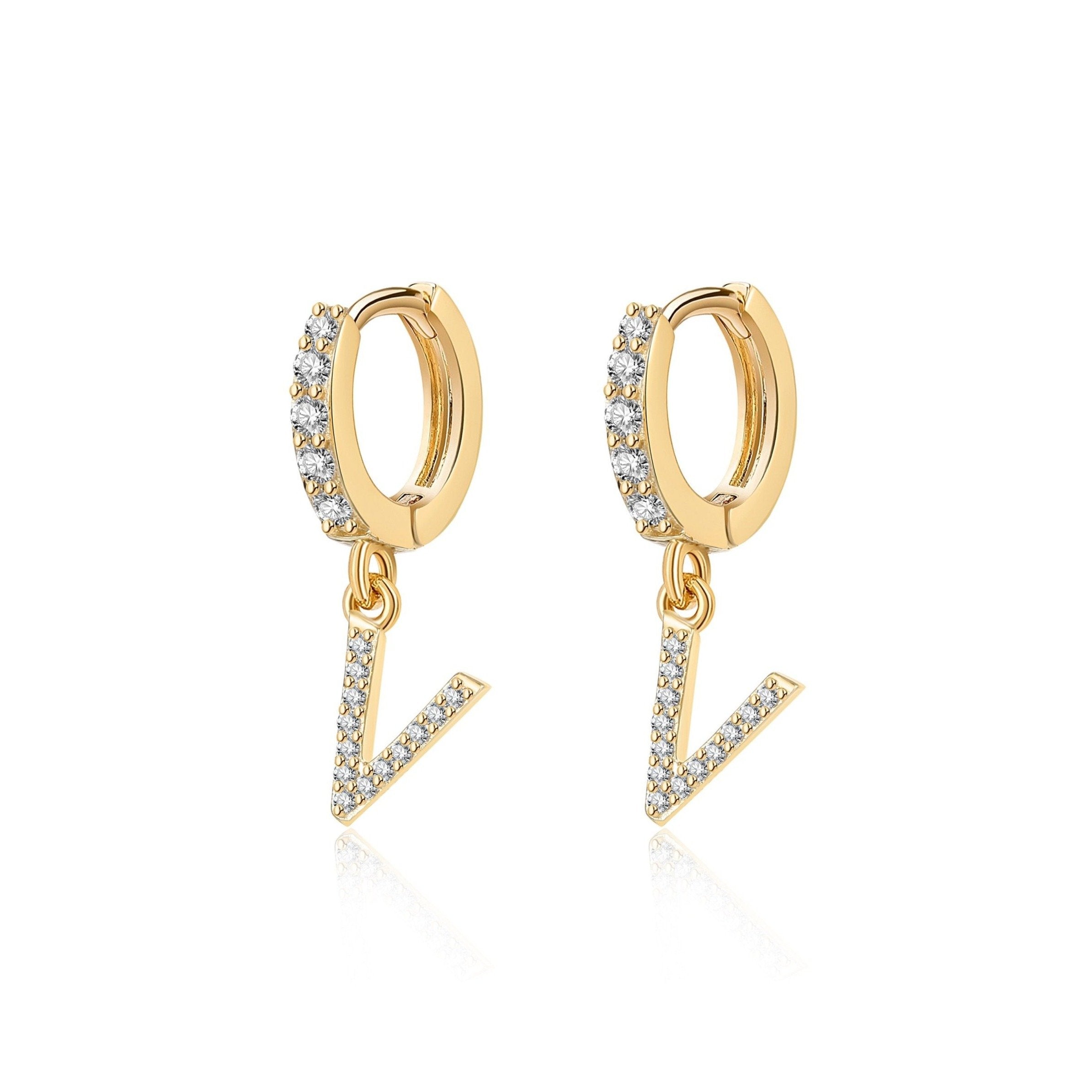 Orecchini "Cerchi Iniziali" - Chiara Jewels
