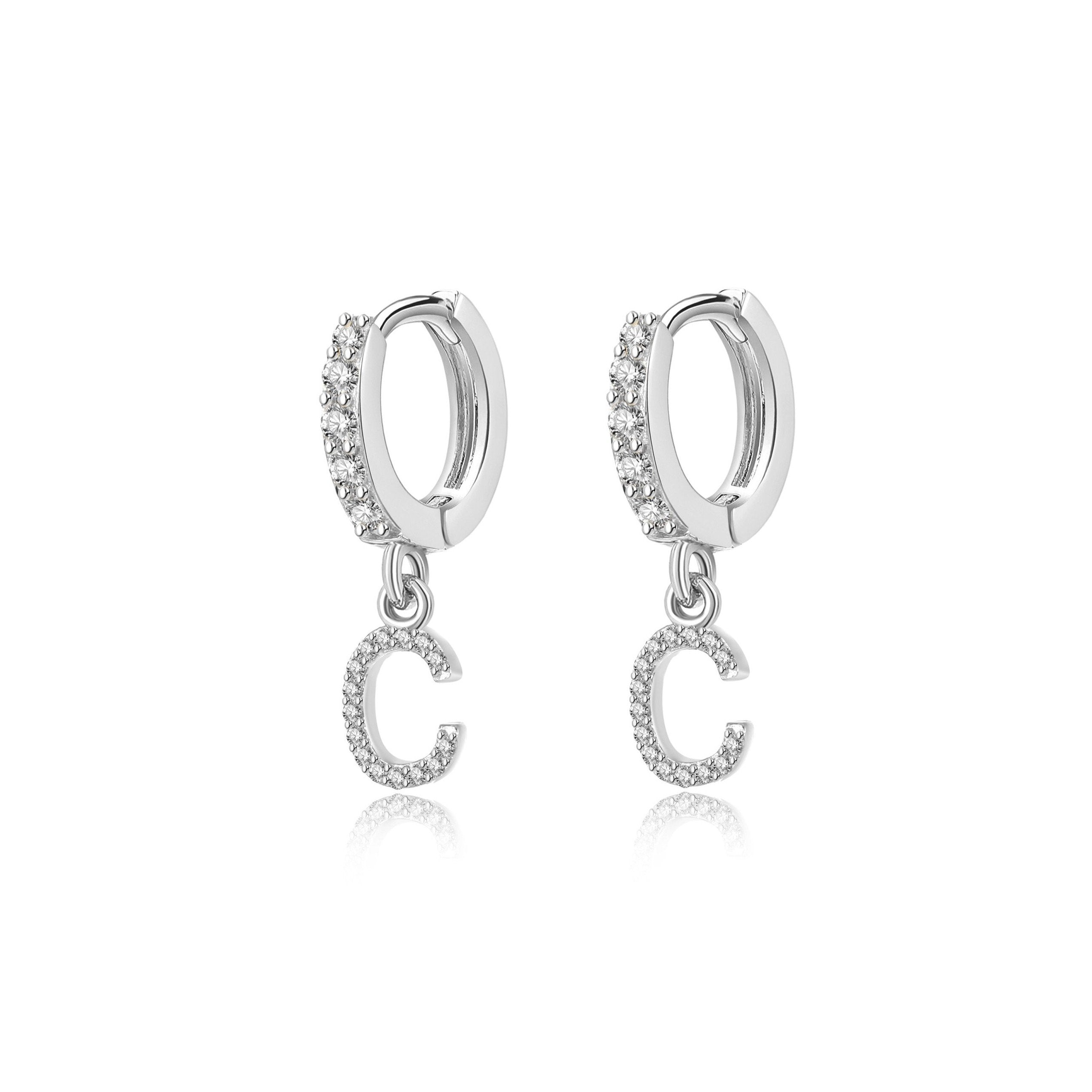 Orecchini "Cerchi Iniziali" - Chiara Jewels