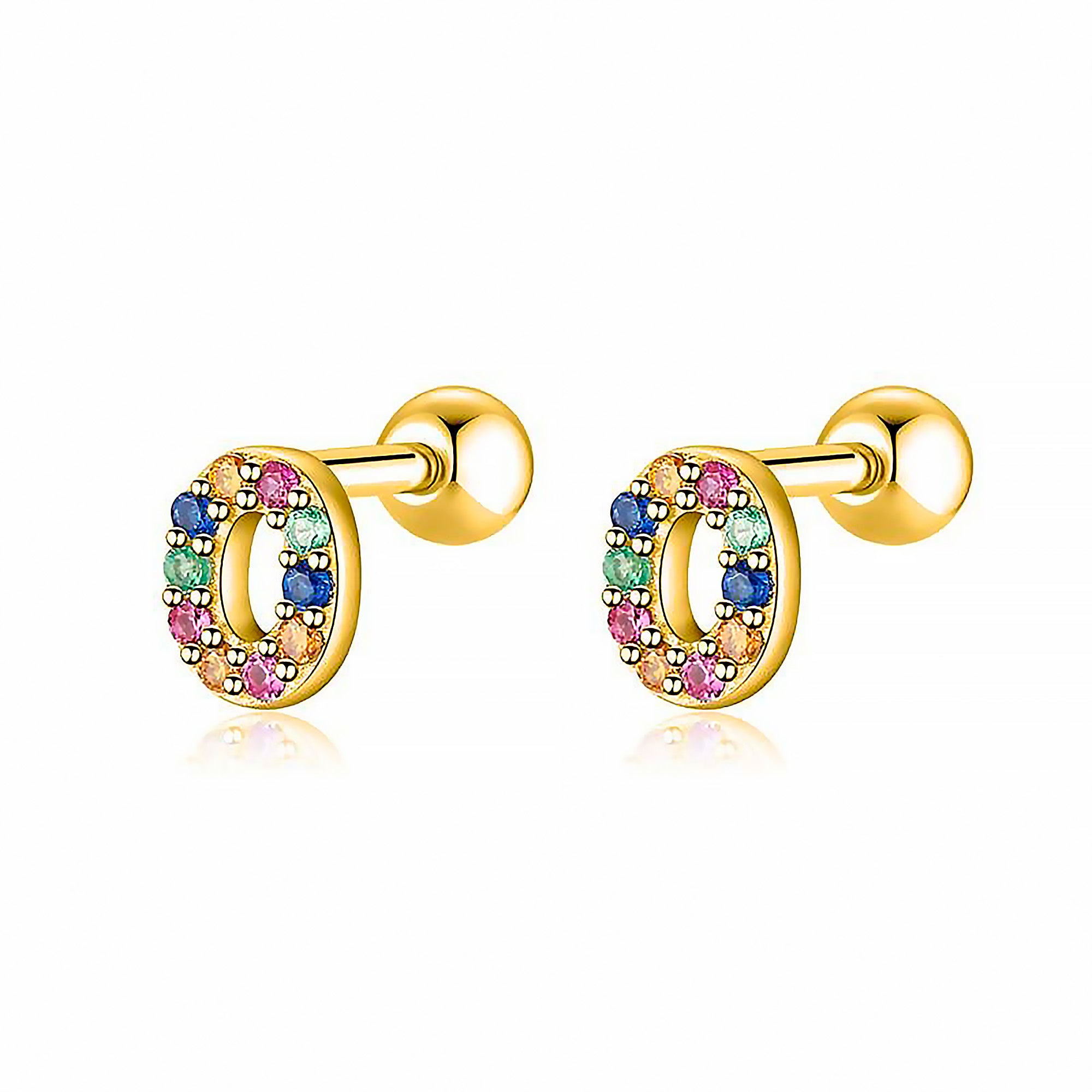 Orecchini "Lettera Colore" - Chiara Jewels