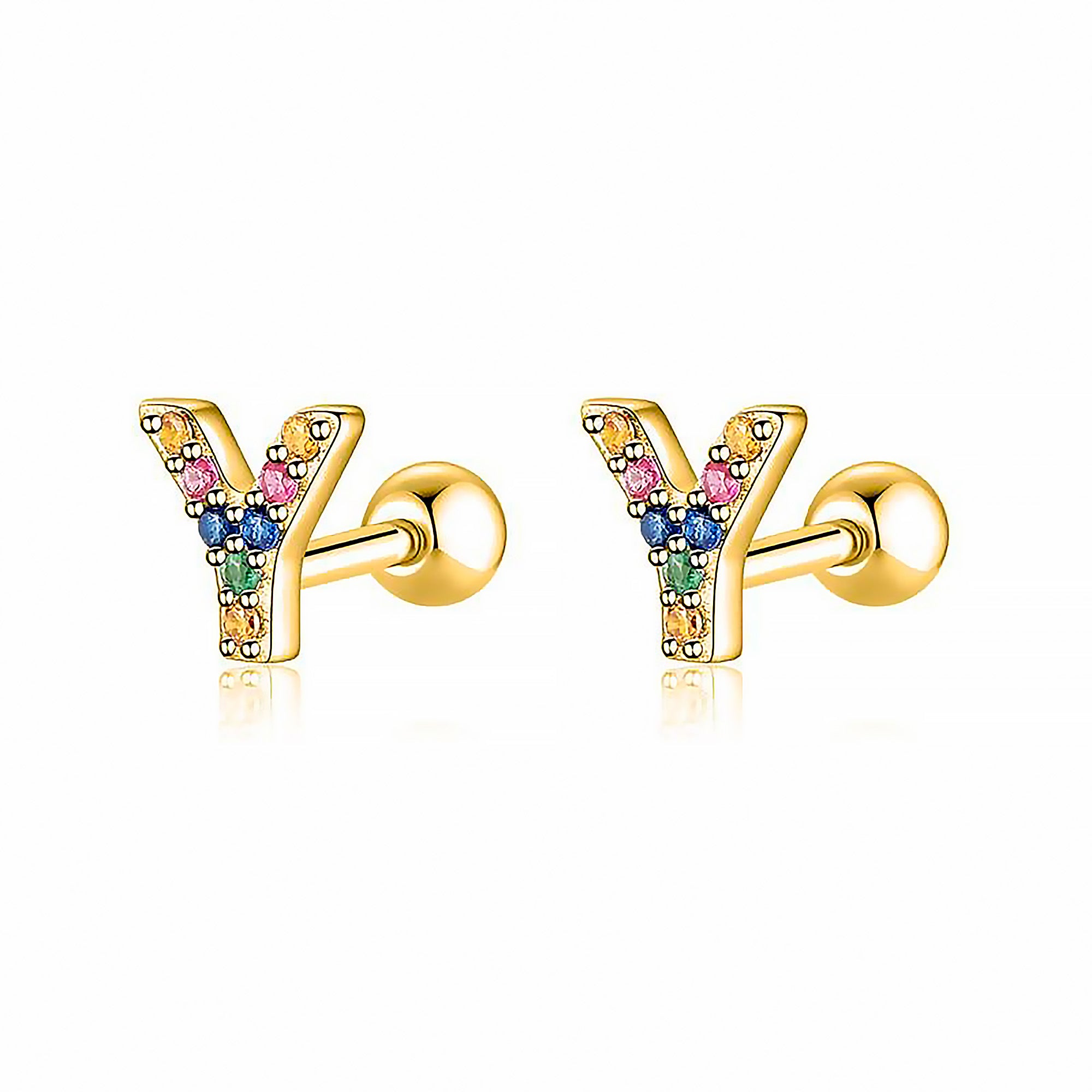 Orecchini "Lettera Colore" - Chiara Jewels