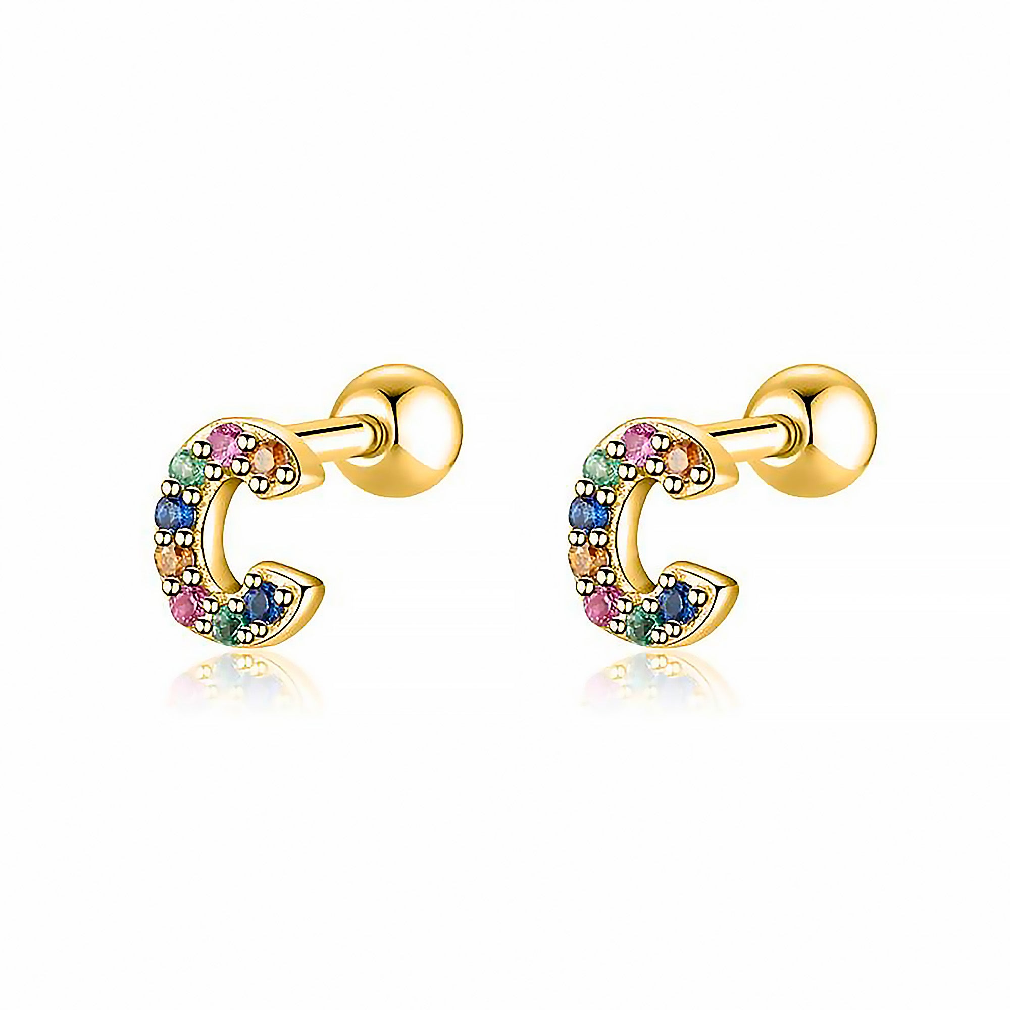 Orecchini "Lettera Colore" - Chiara Jewels