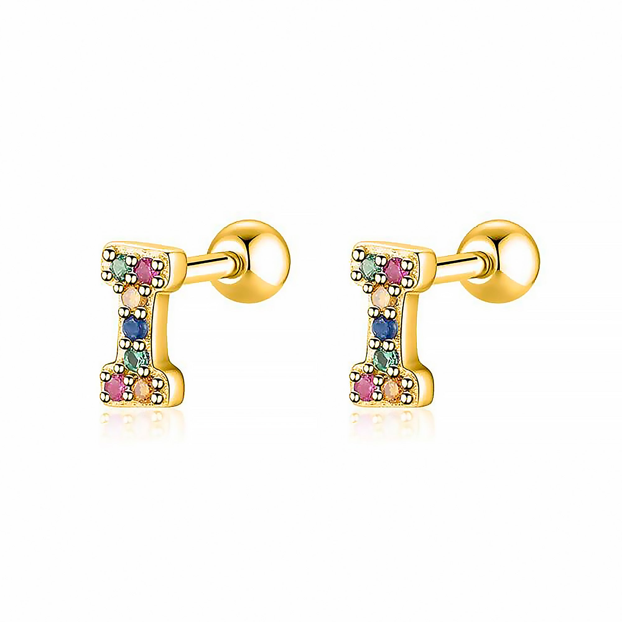 Orecchini "Lettera Colore" - Chiara Jewels