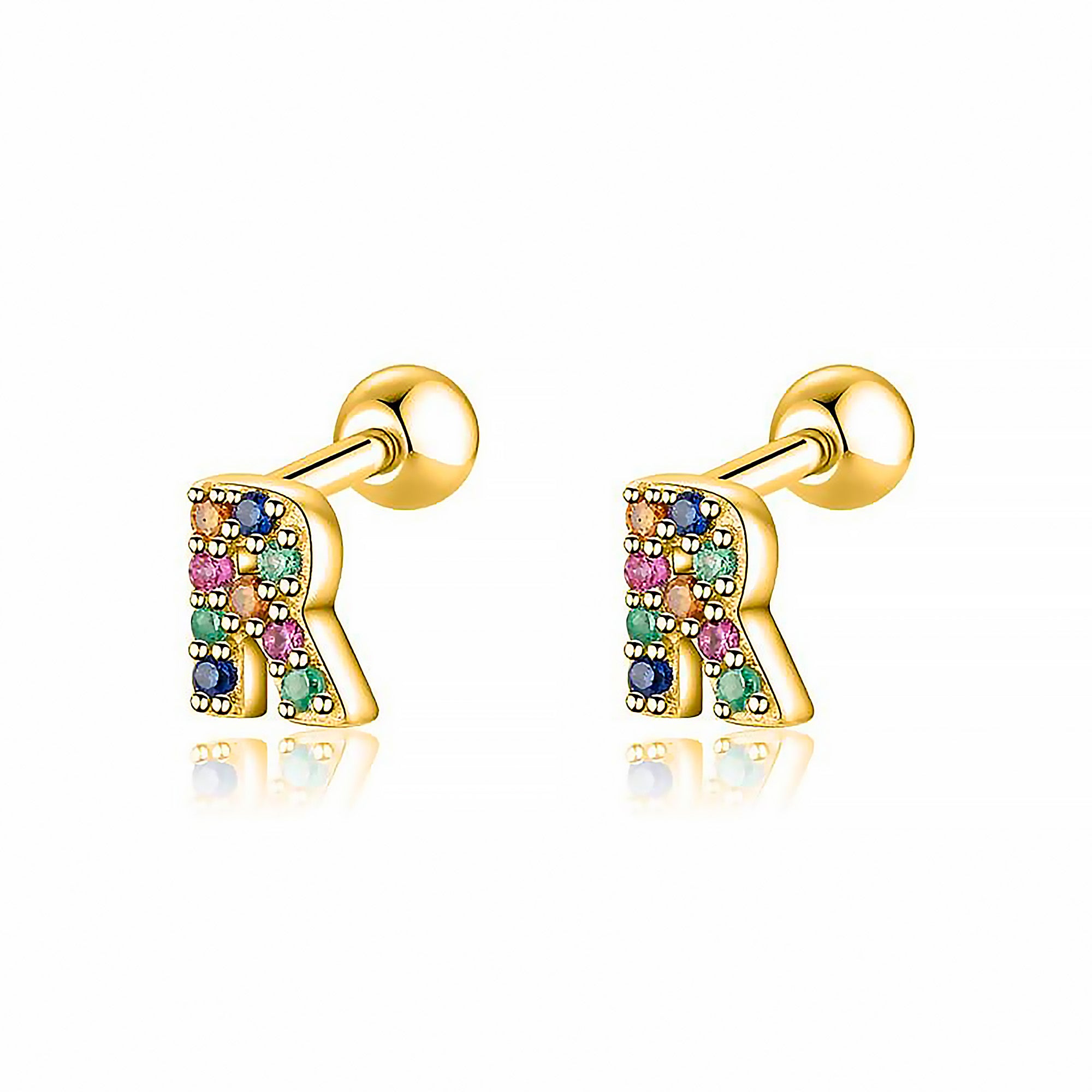 Orecchini "Lettera Colore" - Chiara Jewels