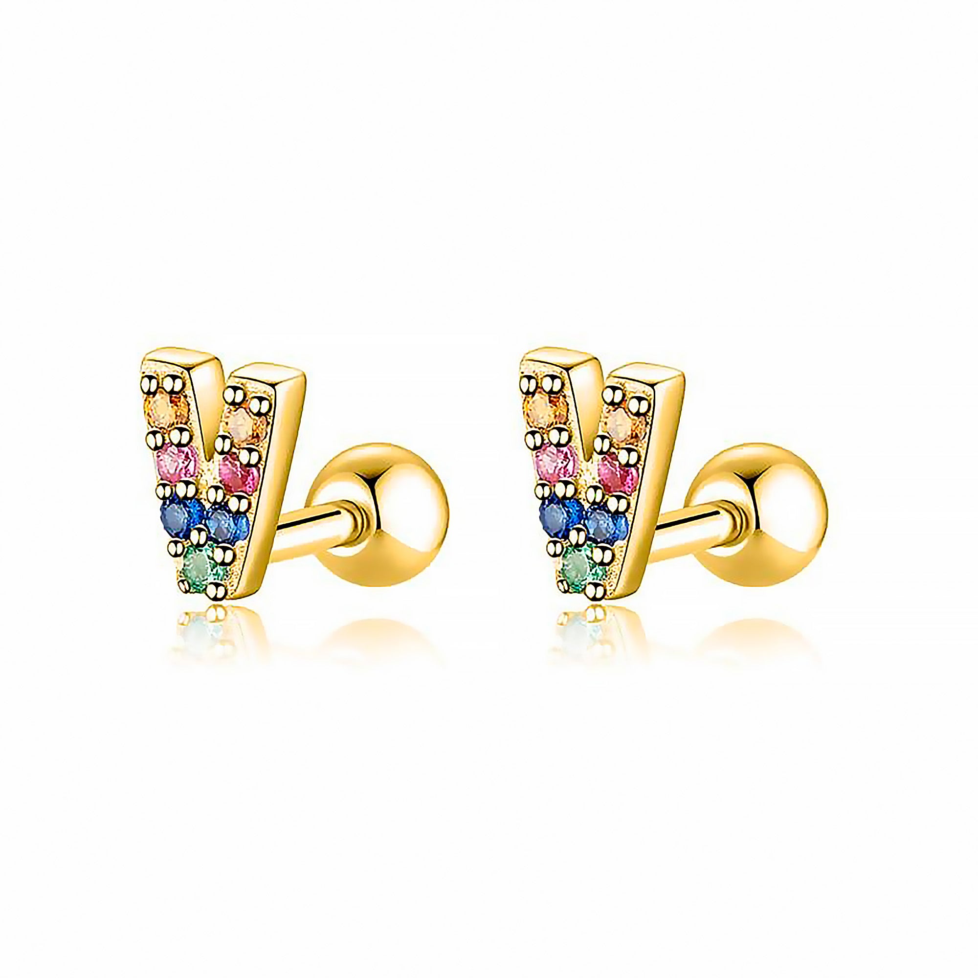 Orecchini "Lettera Colore" - Chiara Jewels