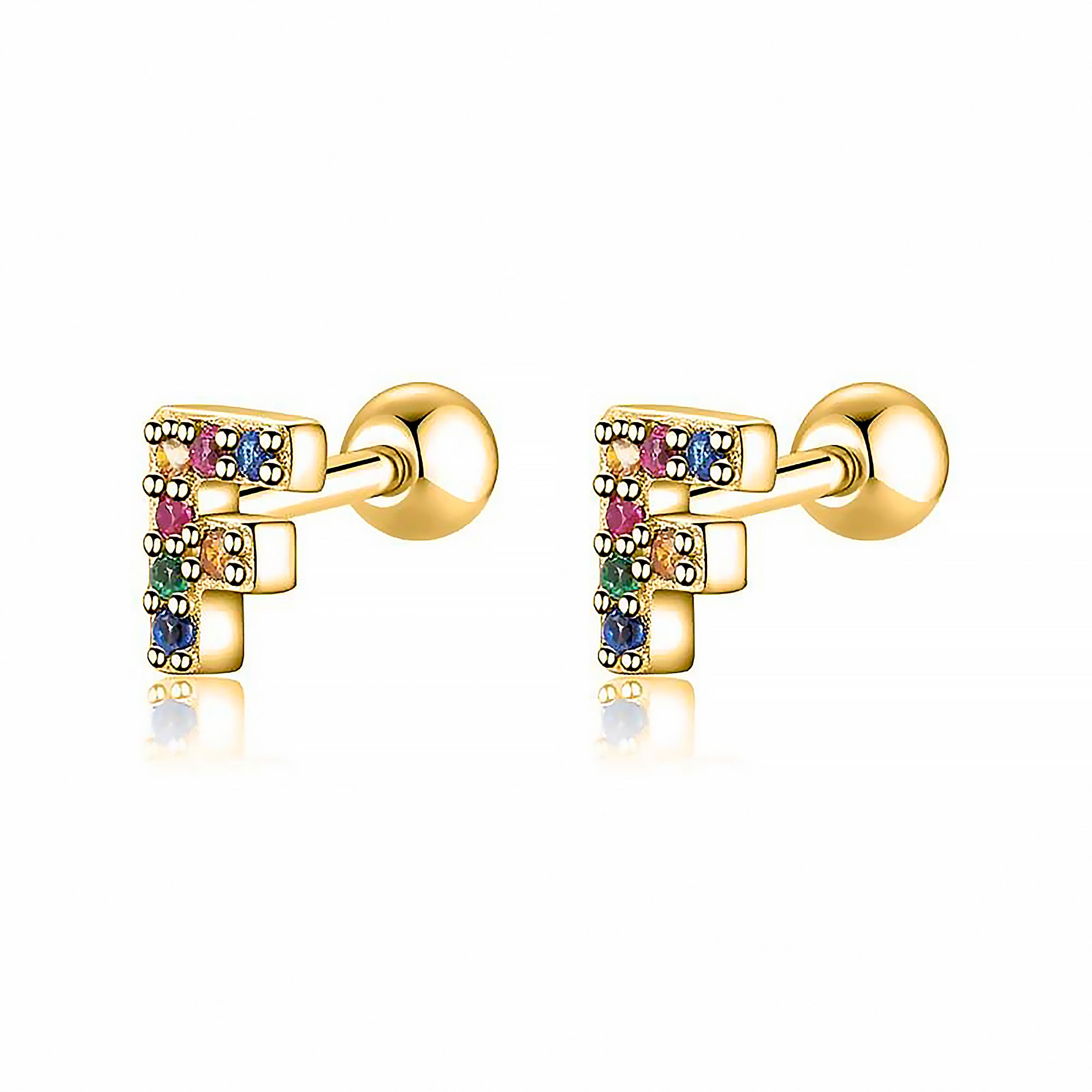 Orecchini "Lettera Colore" - Chiara Jewels