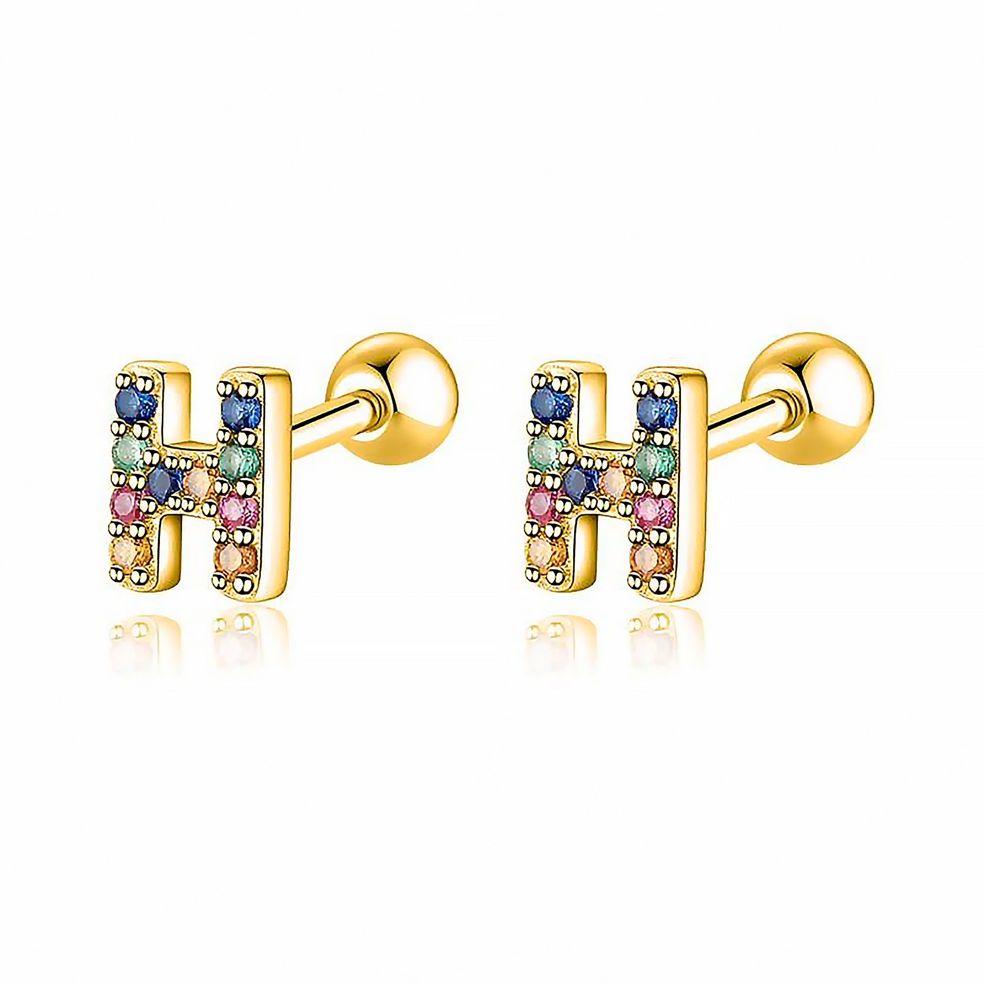 Orecchini "Lettera Colore" - Chiara Jewels