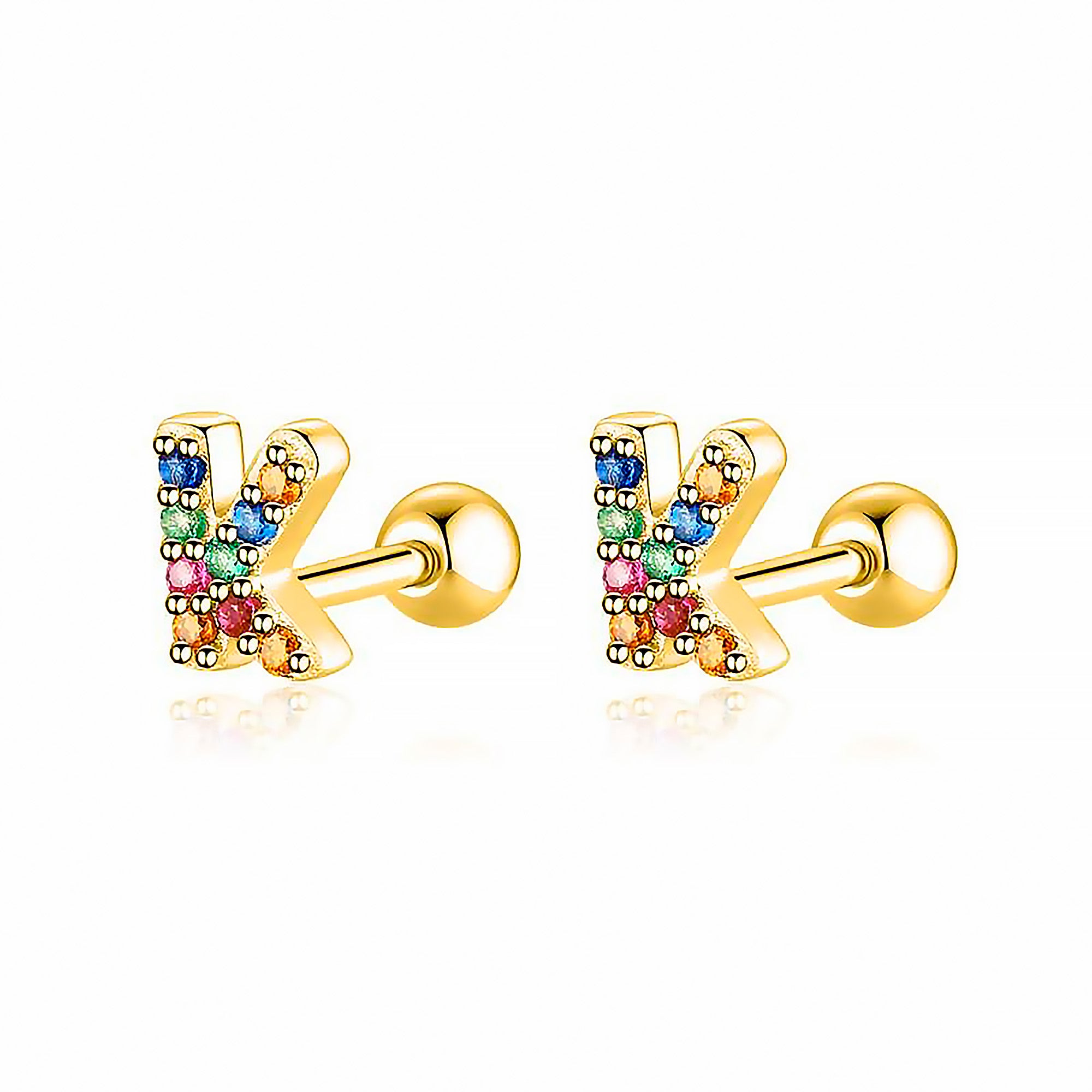 Orecchini "Lettera Colore" - Chiara Jewels