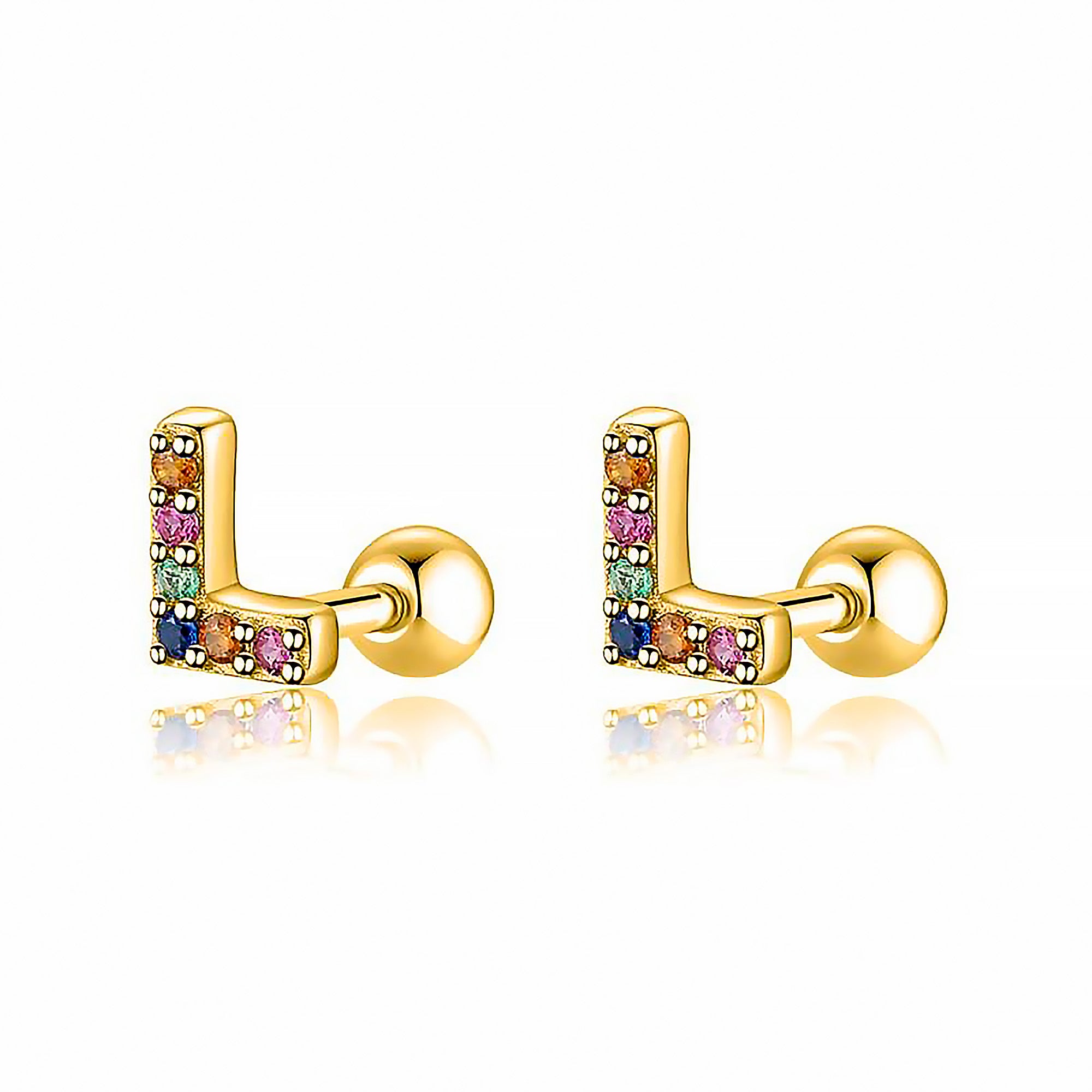 Orecchini "Lettera Colore" - Chiara Jewels