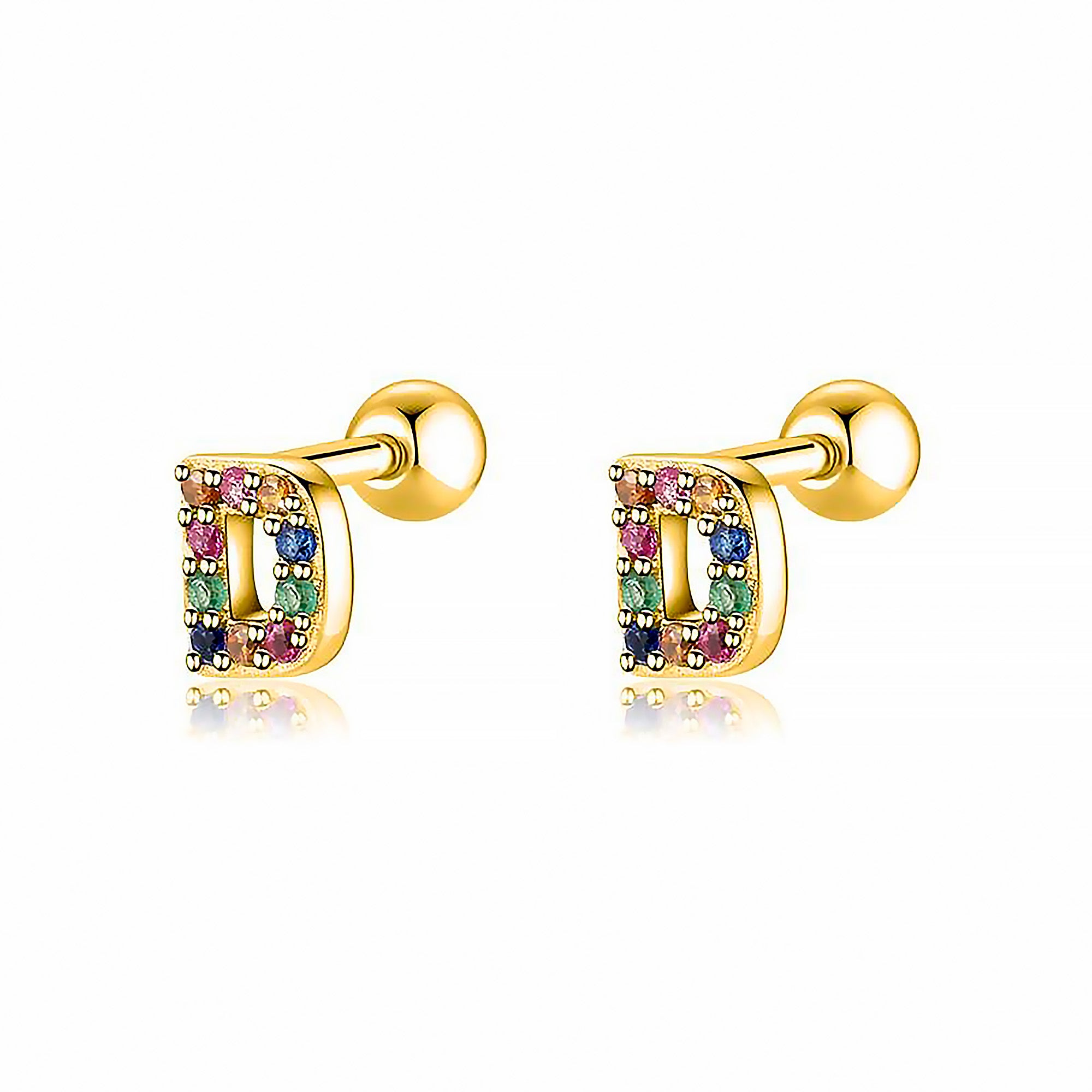 Orecchini "Lettera Colore" - Chiara Jewels