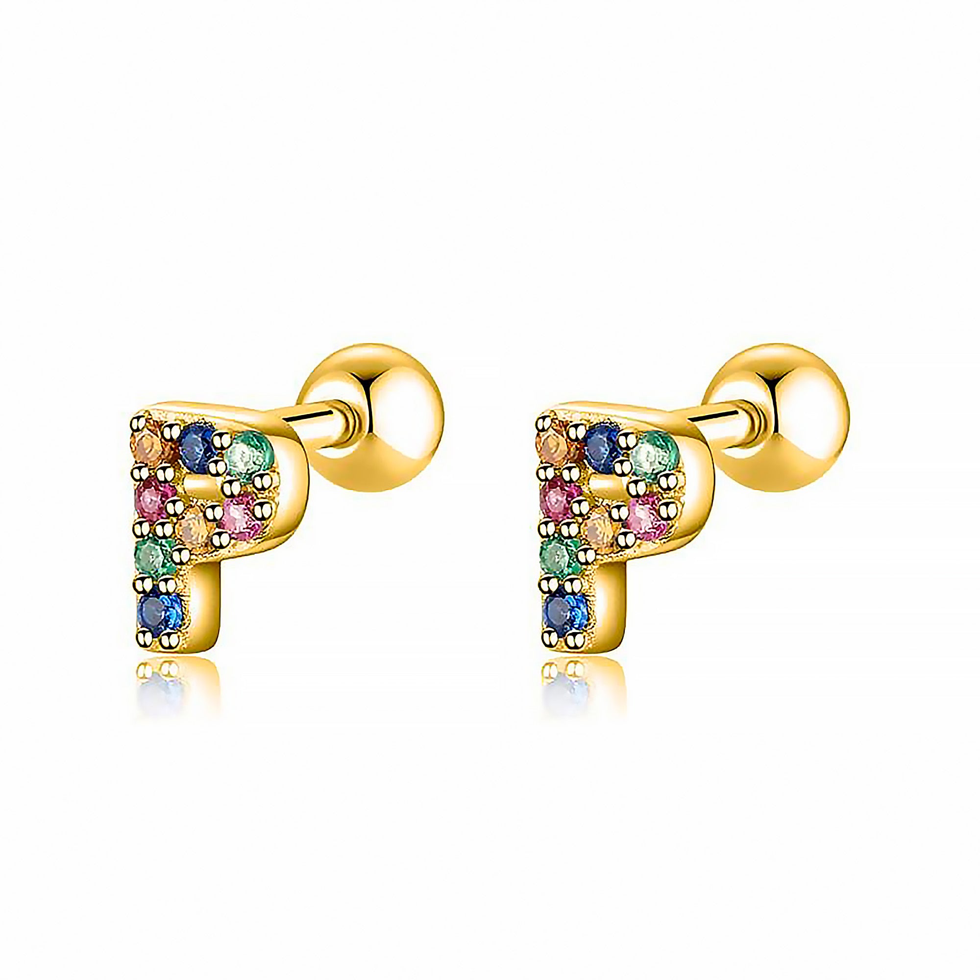 Orecchini "Lettera Colore" - Chiara Jewels