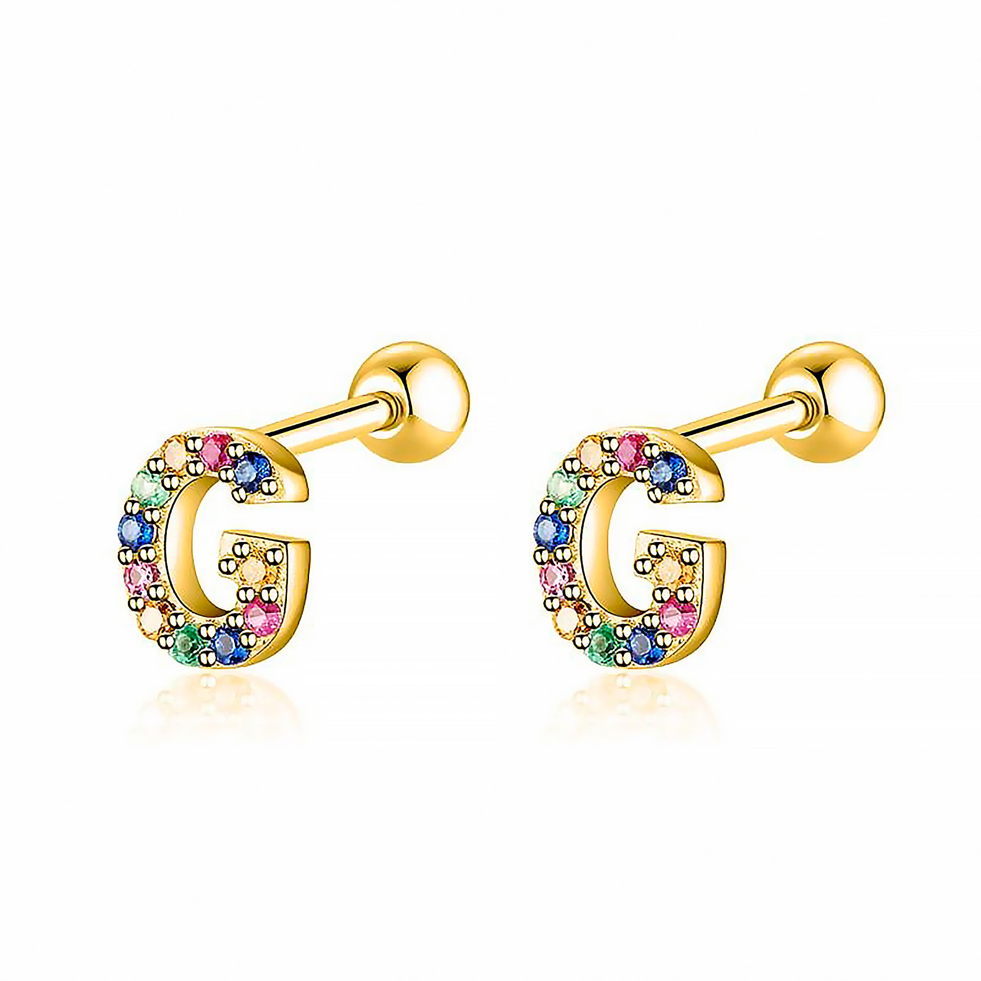 Orecchini "Lettera Colore" - Chiara Jewels