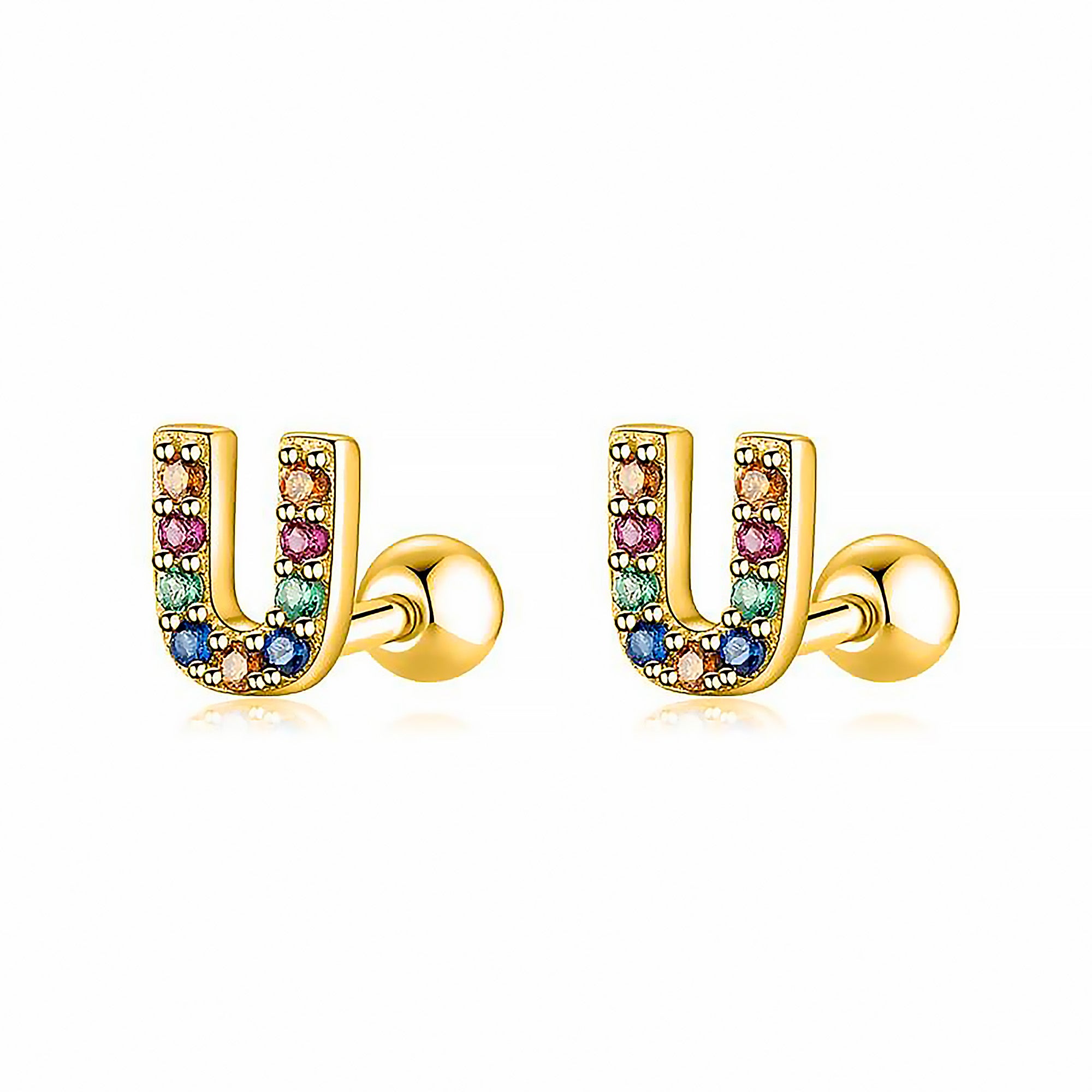 Orecchini "Lettera Colore" - Chiara Jewels