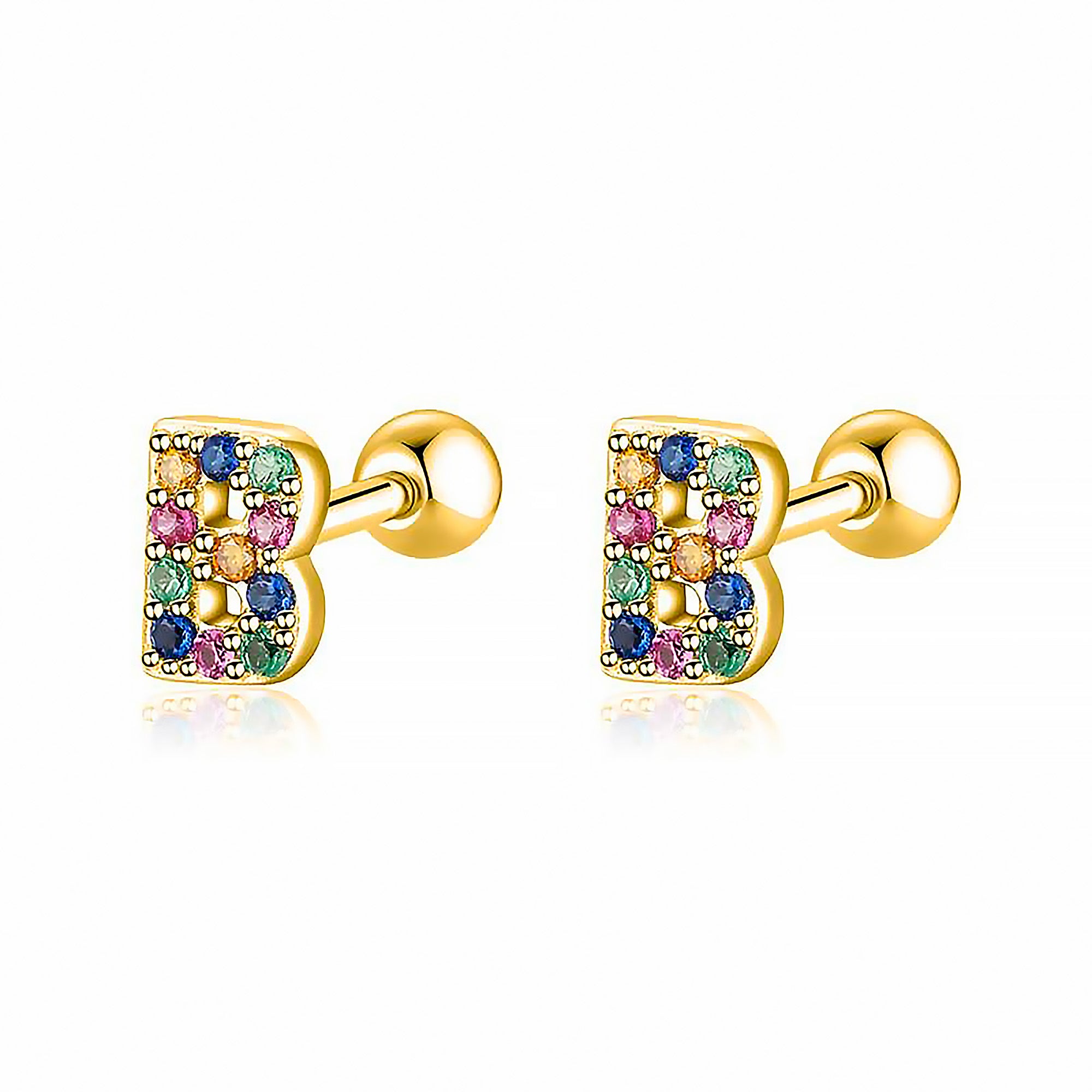 Orecchini "Lettera Colore" - Chiara Jewels
