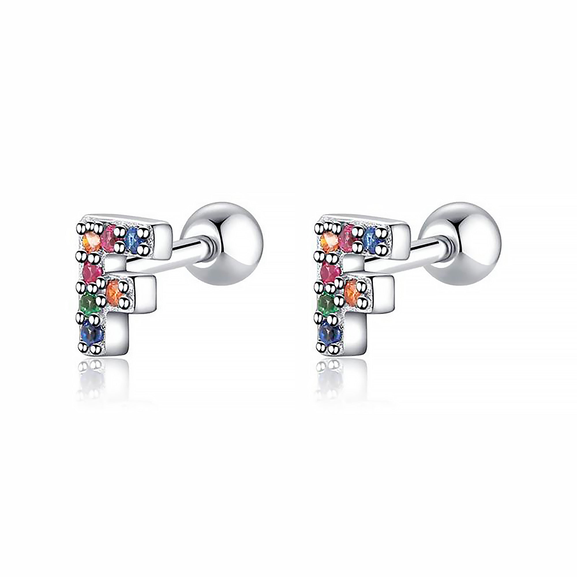 Orecchini "Lettera Colore" - Chiara Jewels