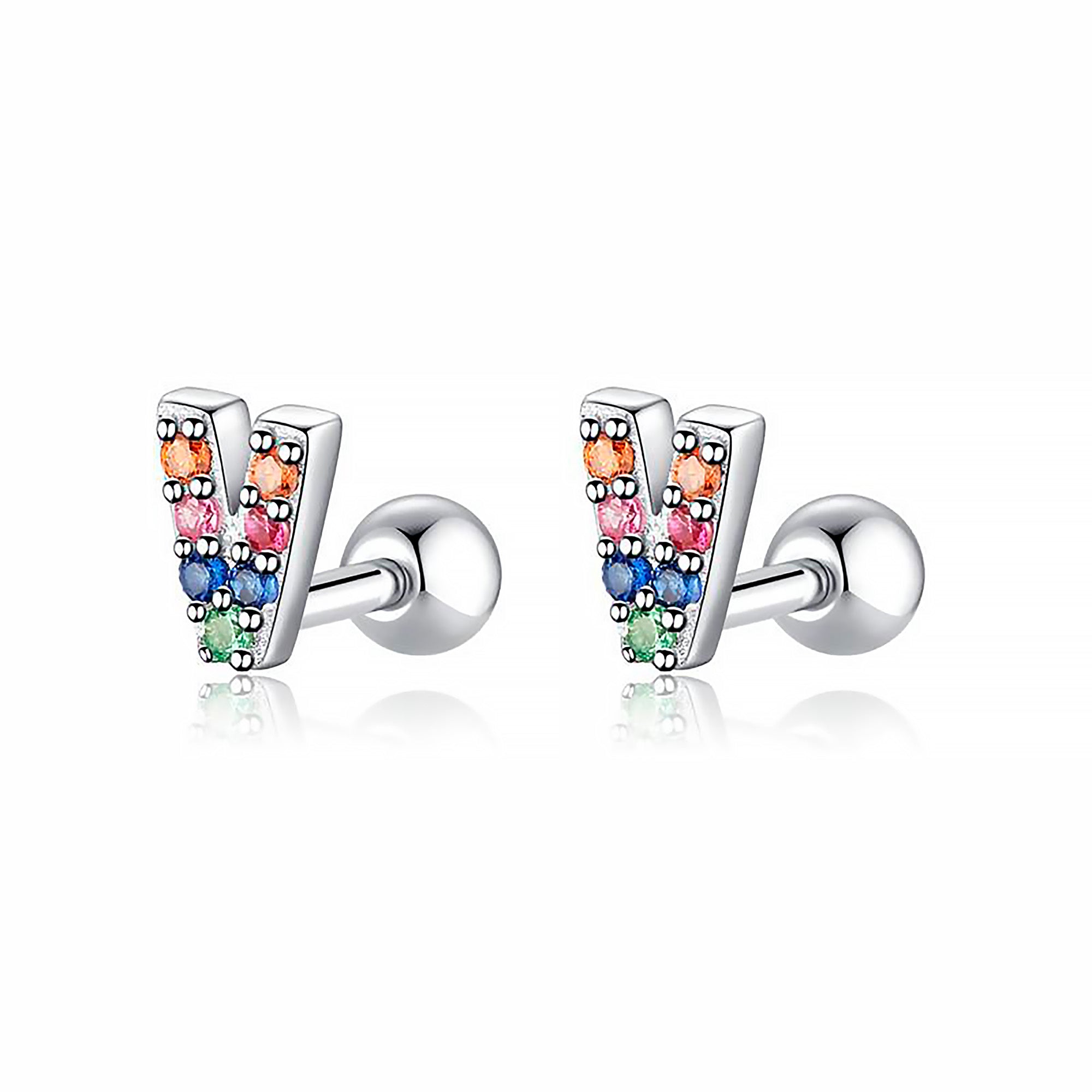 Orecchini "Lettera Colore" - Chiara Jewels
