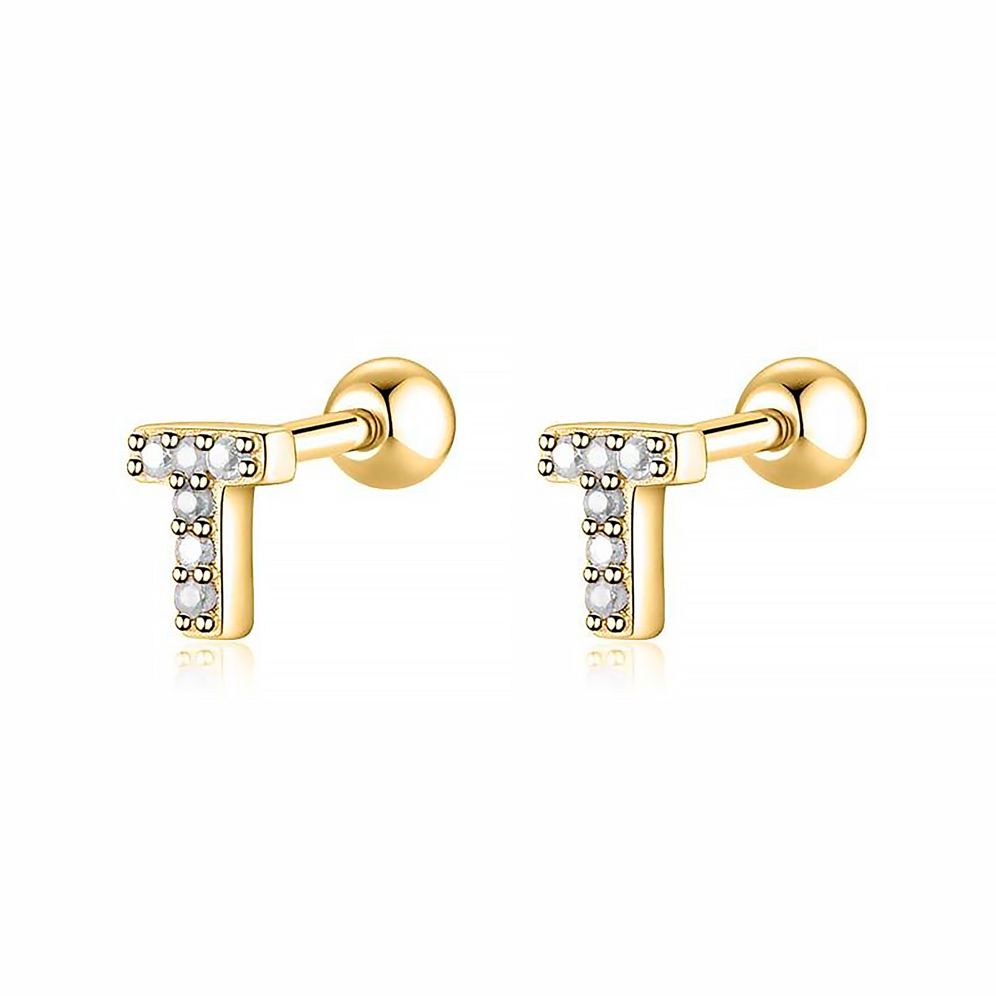 Orecchino "Letterine Bianche" - Chiara Jewels