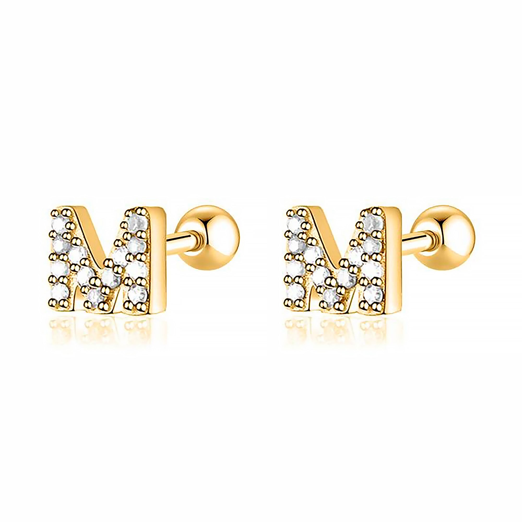 Orecchino "Letterine Bianche" - Chiara Jewels