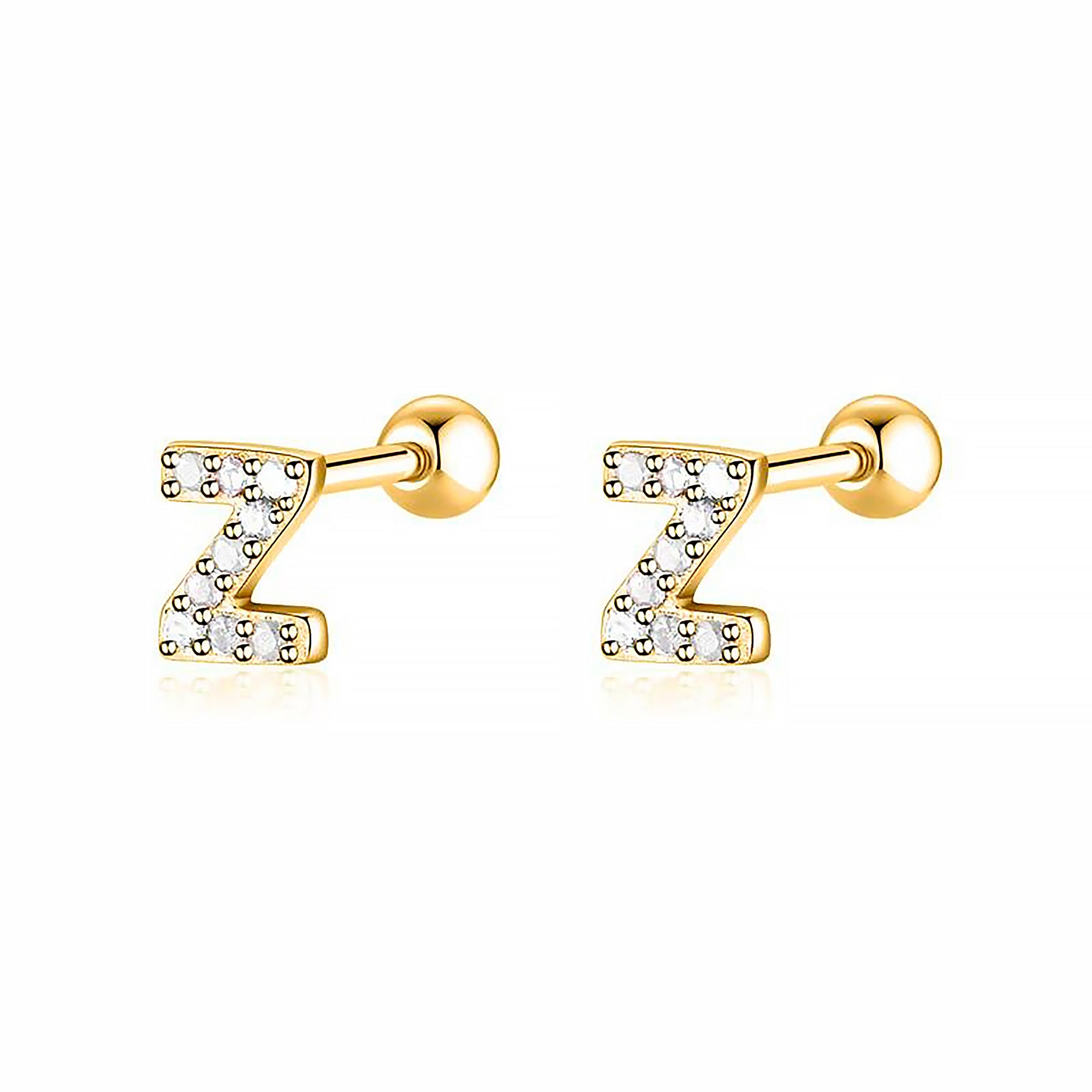 Orecchino "Letterine Bianche" - Chiara Jewels
