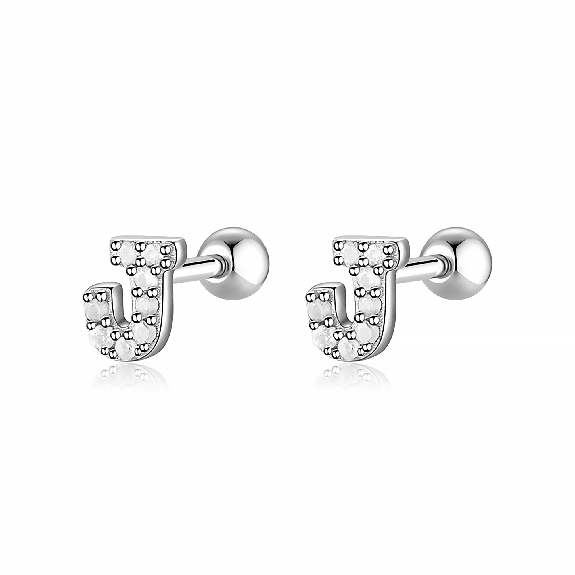 Orecchino "Letterine Bianche" - Chiara Jewels