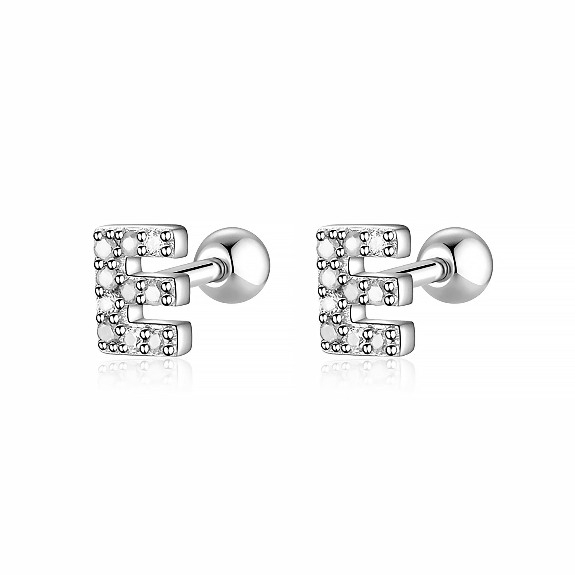 Orecchino "Letterine Bianche" - Chiara Jewels
