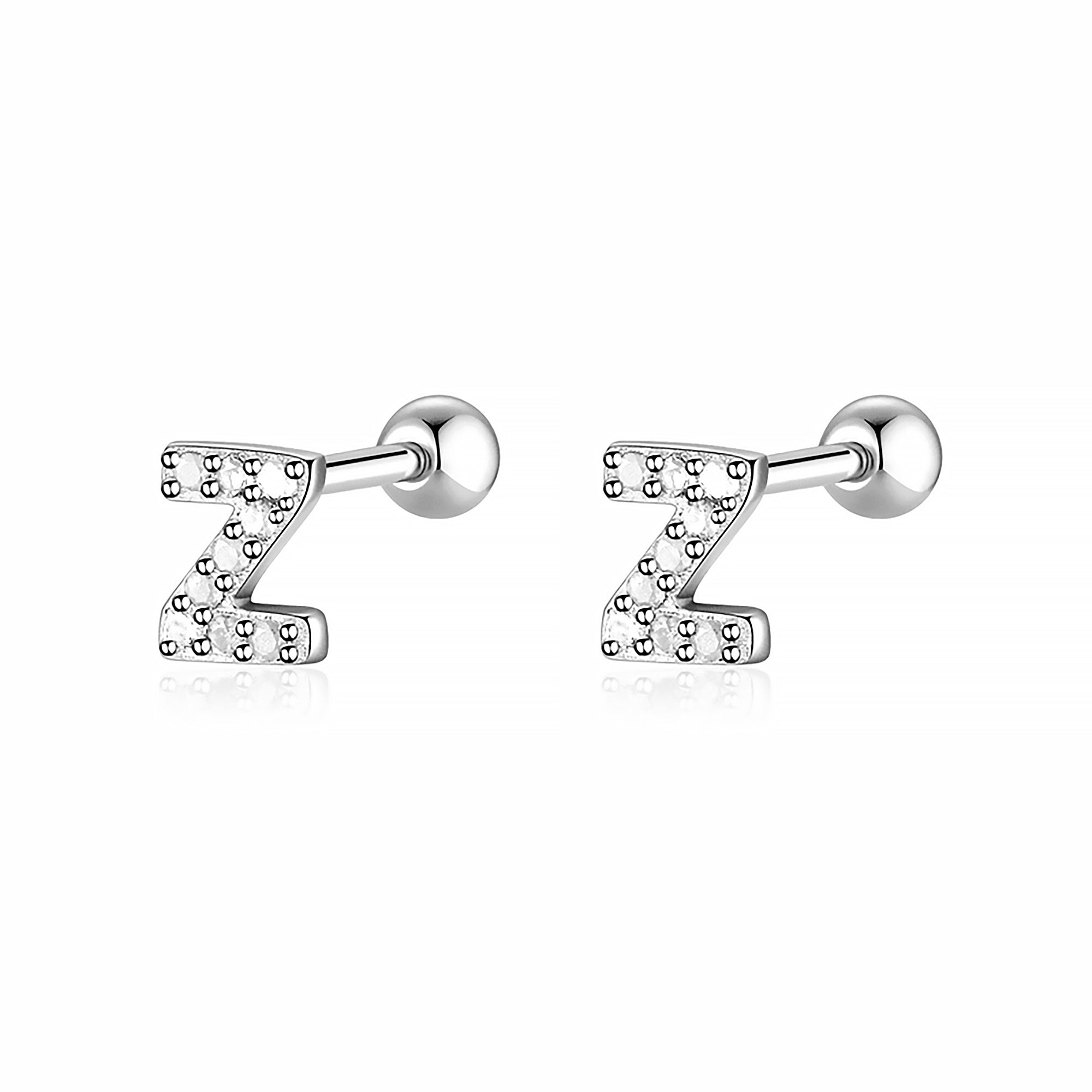 Orecchino "Letterine Bianche" - Chiara Jewels