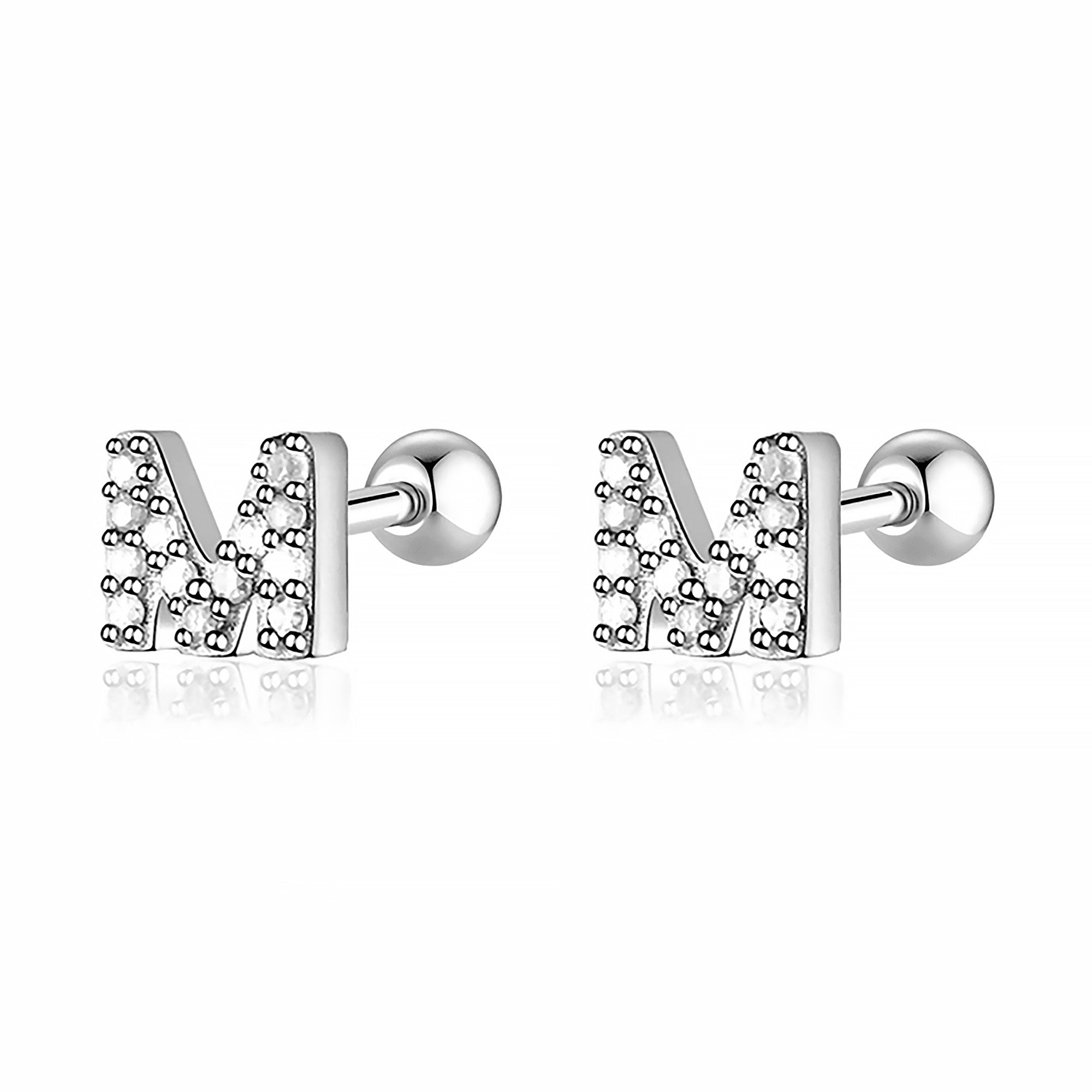 Orecchino "Letterine Bianche" - Chiara Jewels