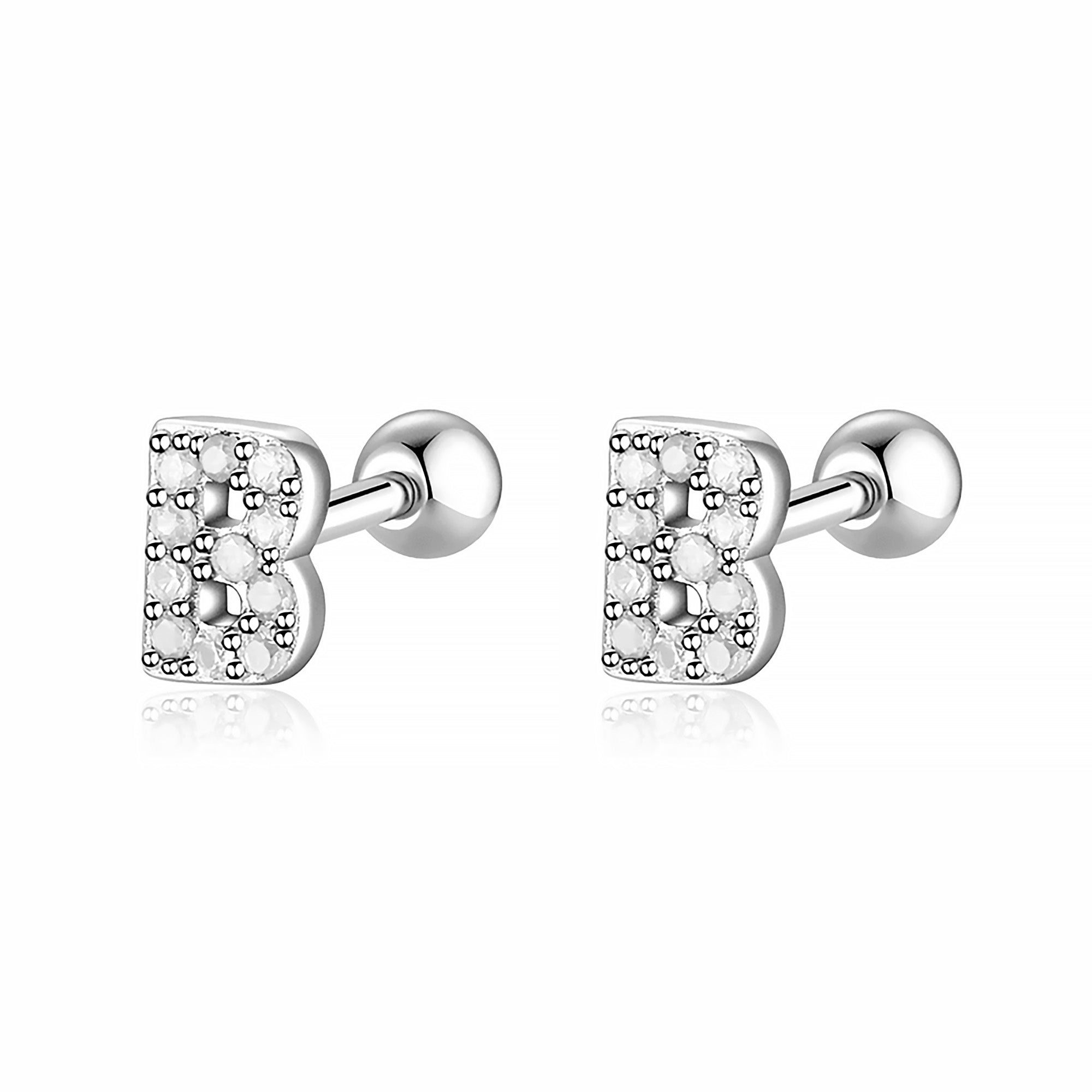 Orecchino "Letterine Bianche" - Chiara Jewels