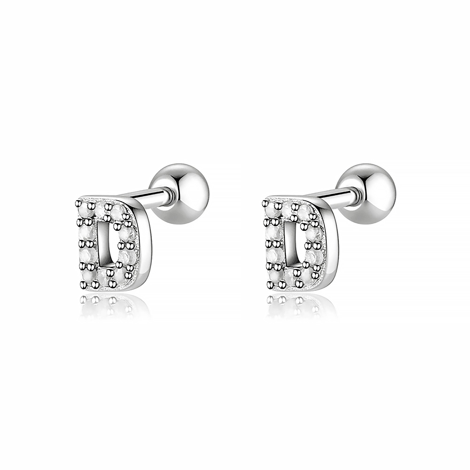 Orecchino "Letterine Bianche" - Chiara Jewels