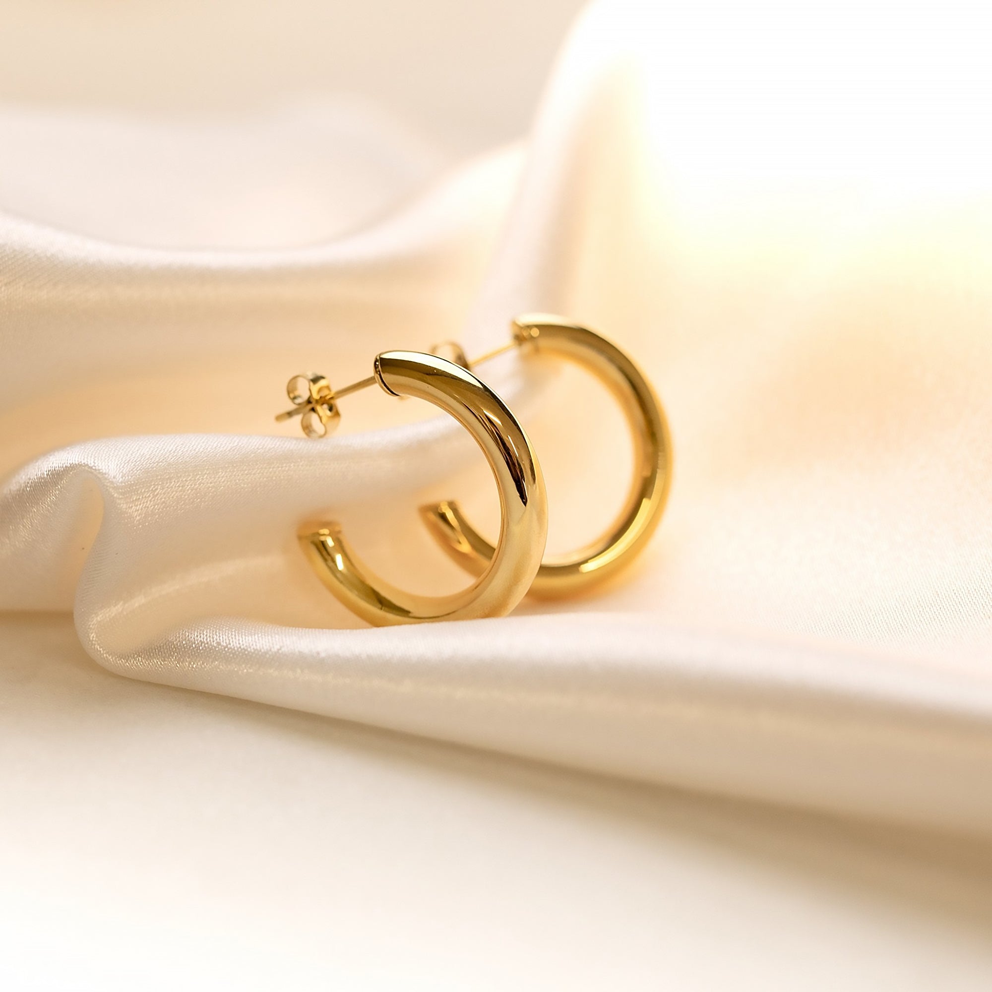 Orecchini "Semi Anello Lumina" - Chiara Jewels