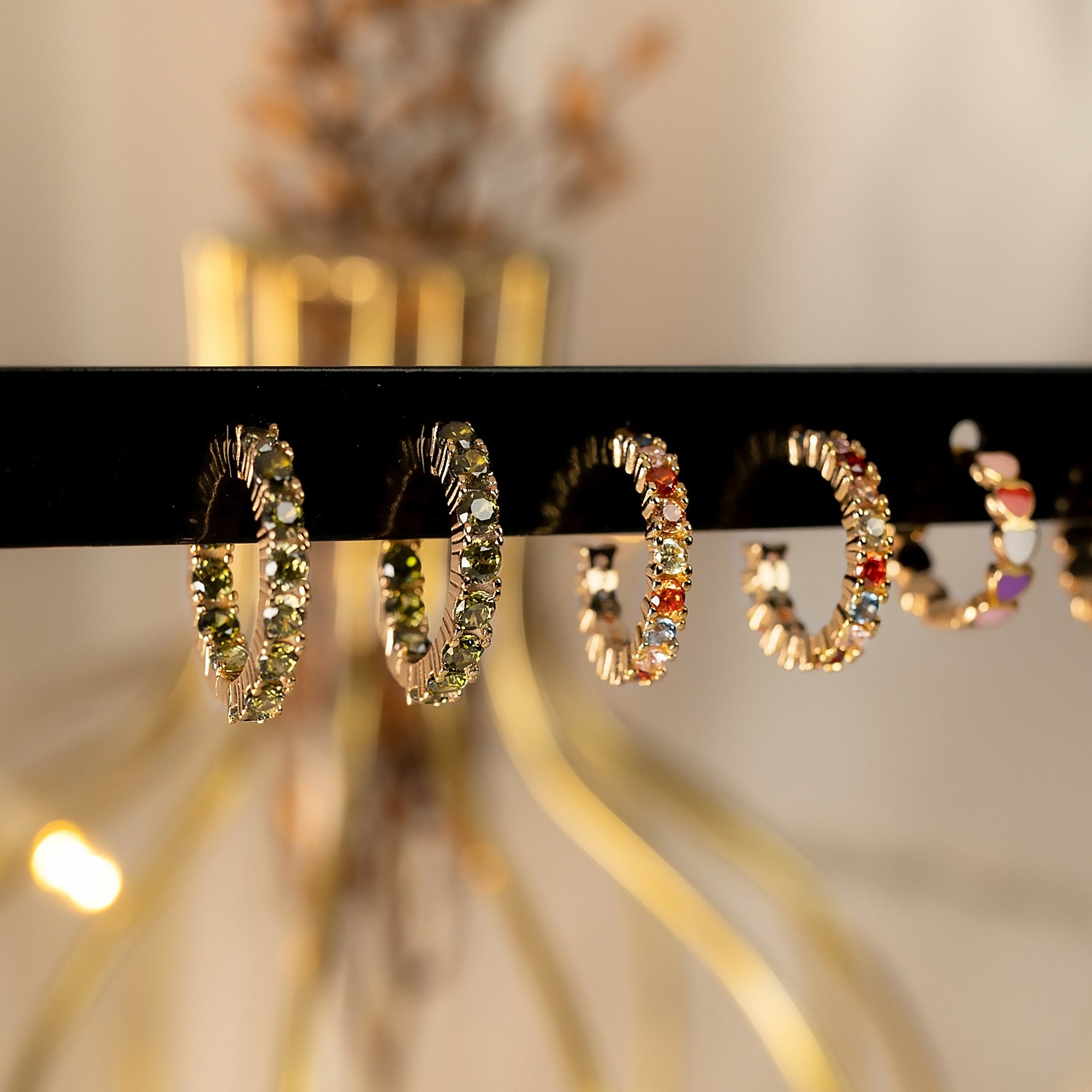 Orecchini "Semi Anello Tropicale" - Chiara Jewels
