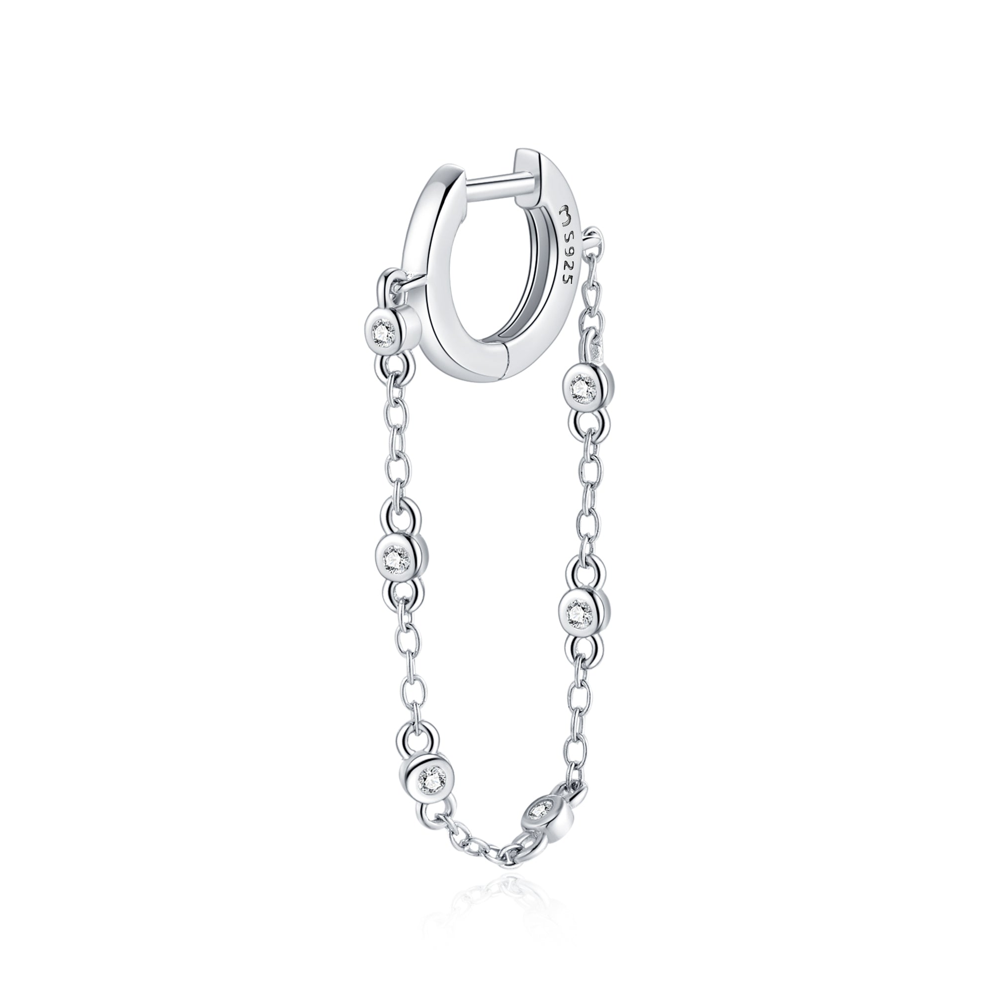 Orecchino Anello Incatenato - Chiara Jewels