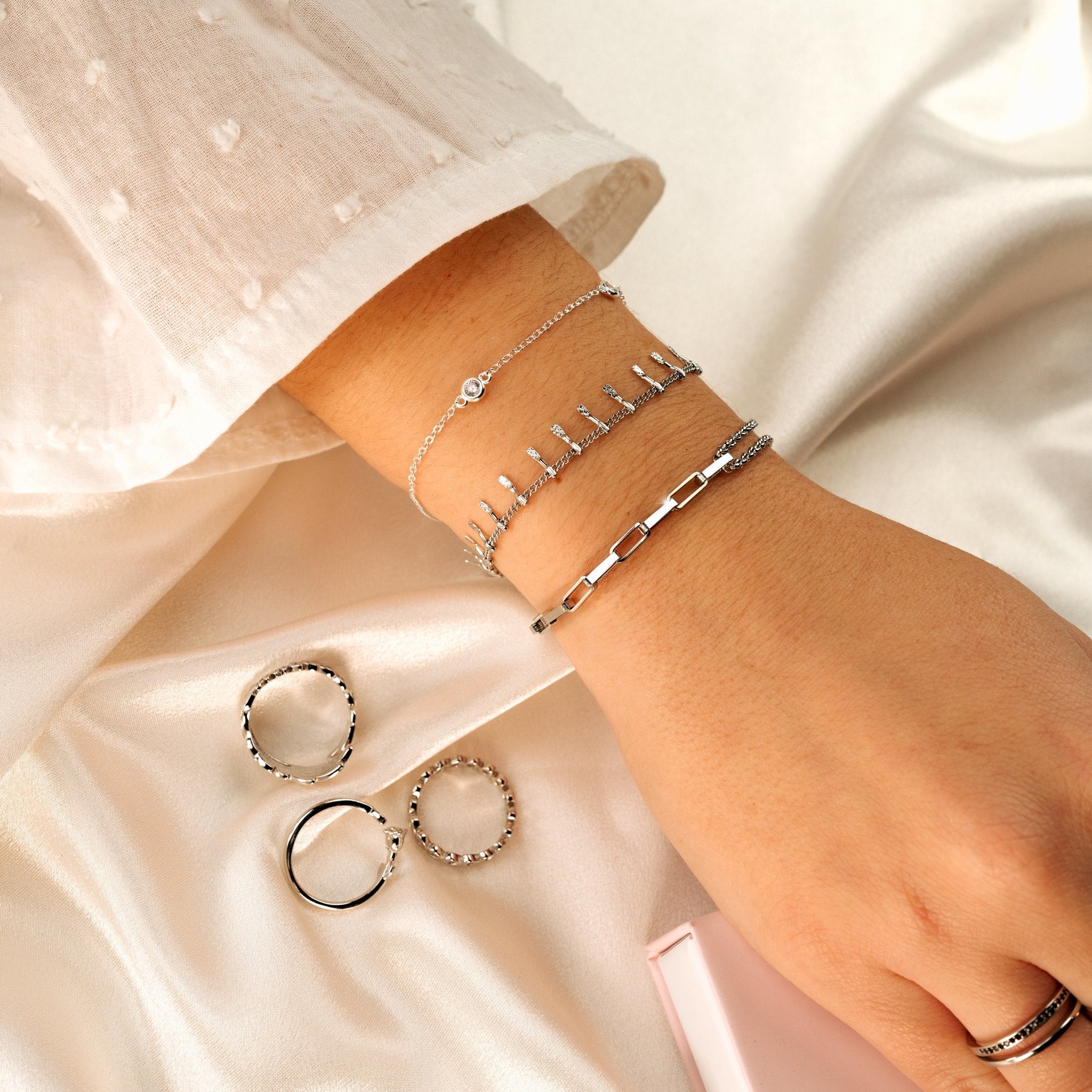 Bracciale "Quattro Lucidi" - Chiara Jewels