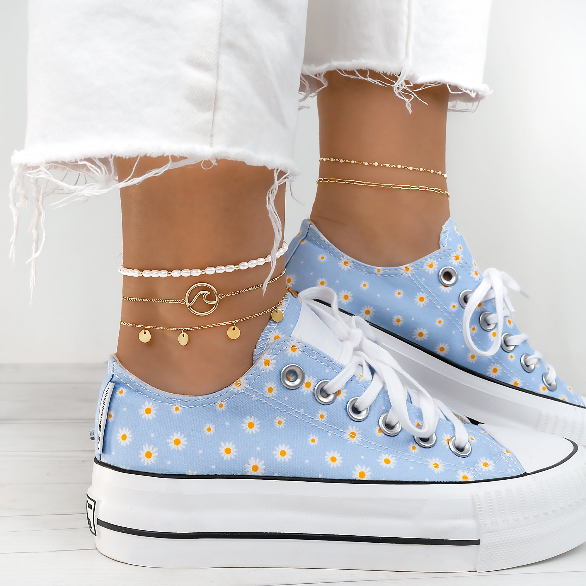 Cavigliera Anello Sottile - Chiara Jewels