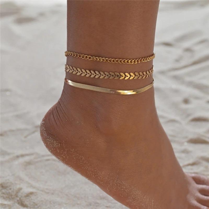 Cavigliera "Cleopatra 4MM" - Chiara Jewels
