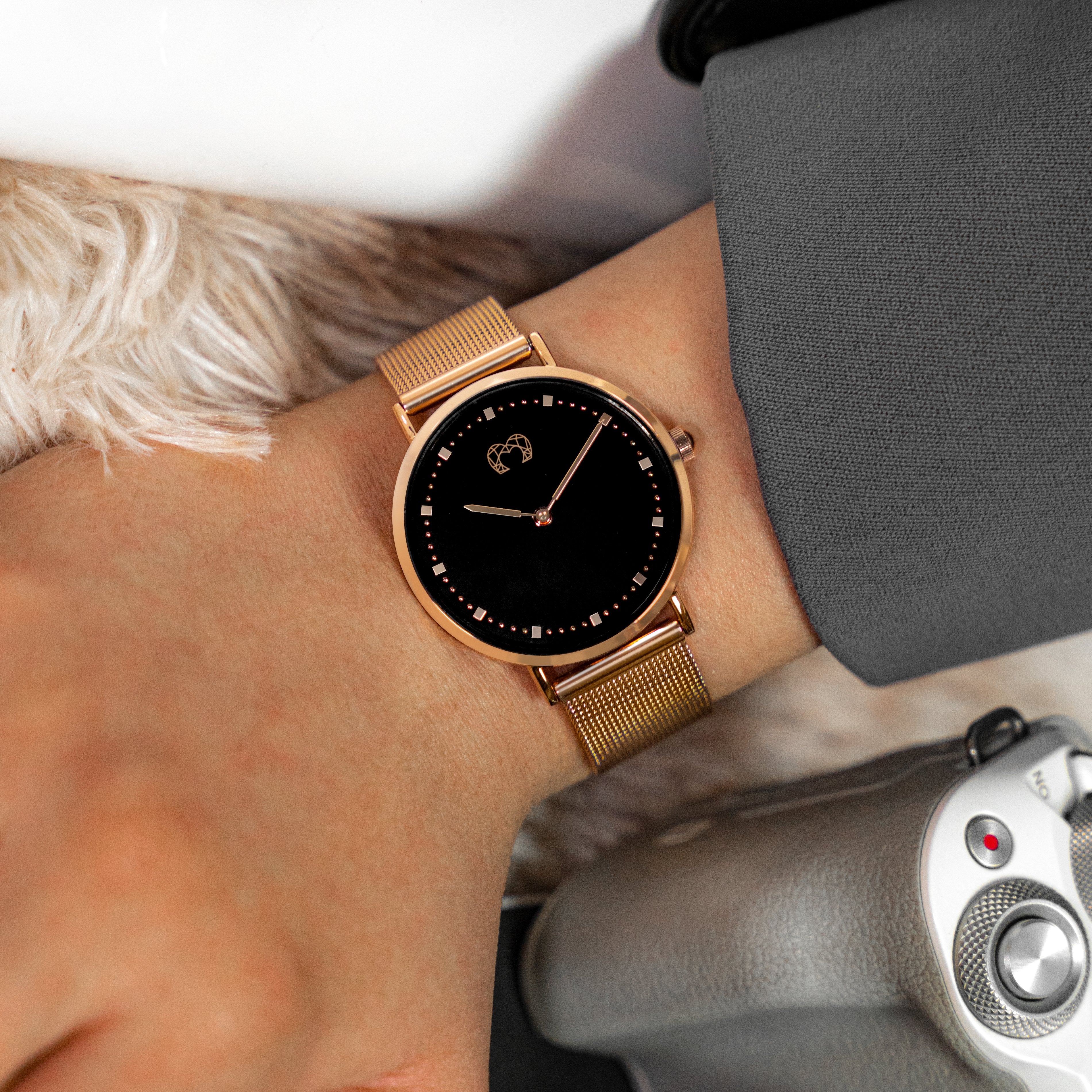 Orologio "Juliet" ~ RoseBlack - Chiara Jewels