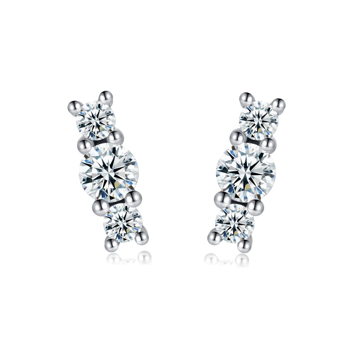 Orecchini "Triple Zirconia" - Chiara Jewels